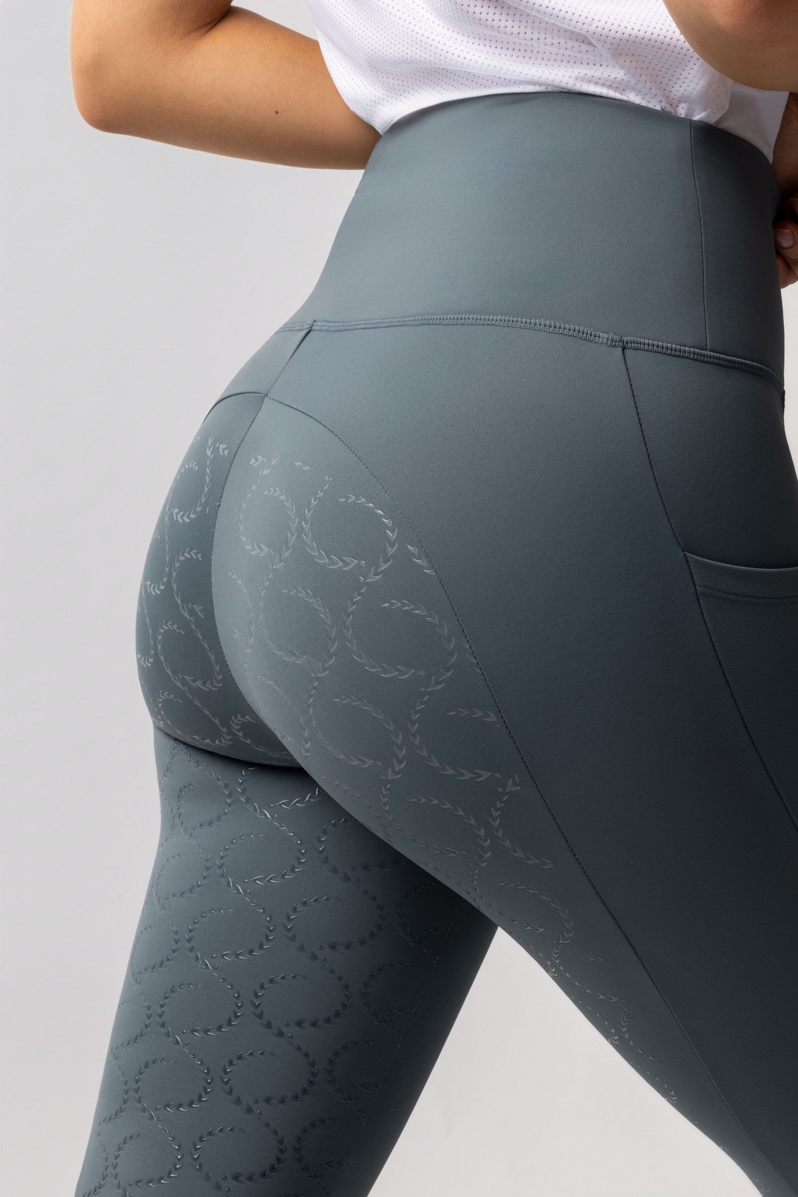 Horze Gillian Leggings termiche da donna con pieno grip