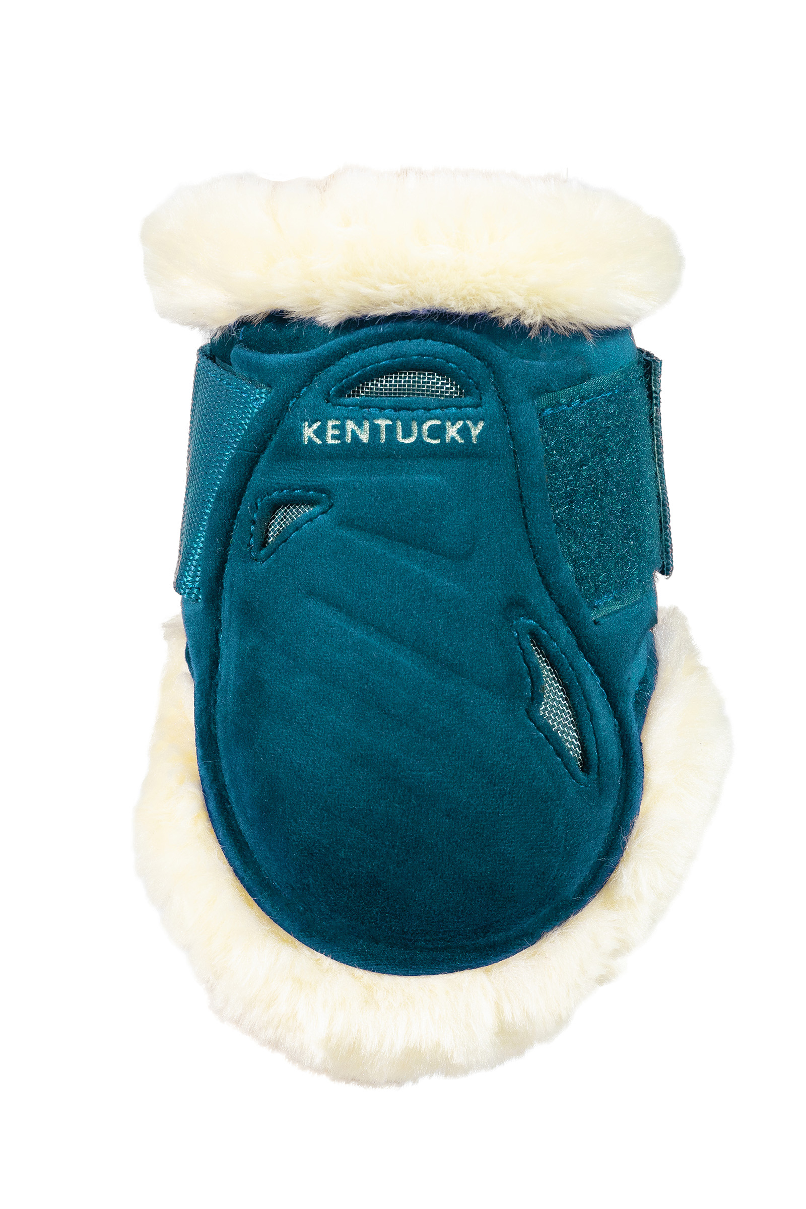 emerald Kentucky Horsewear Vegan Sheepskin Young Horse Paranocche Velluto