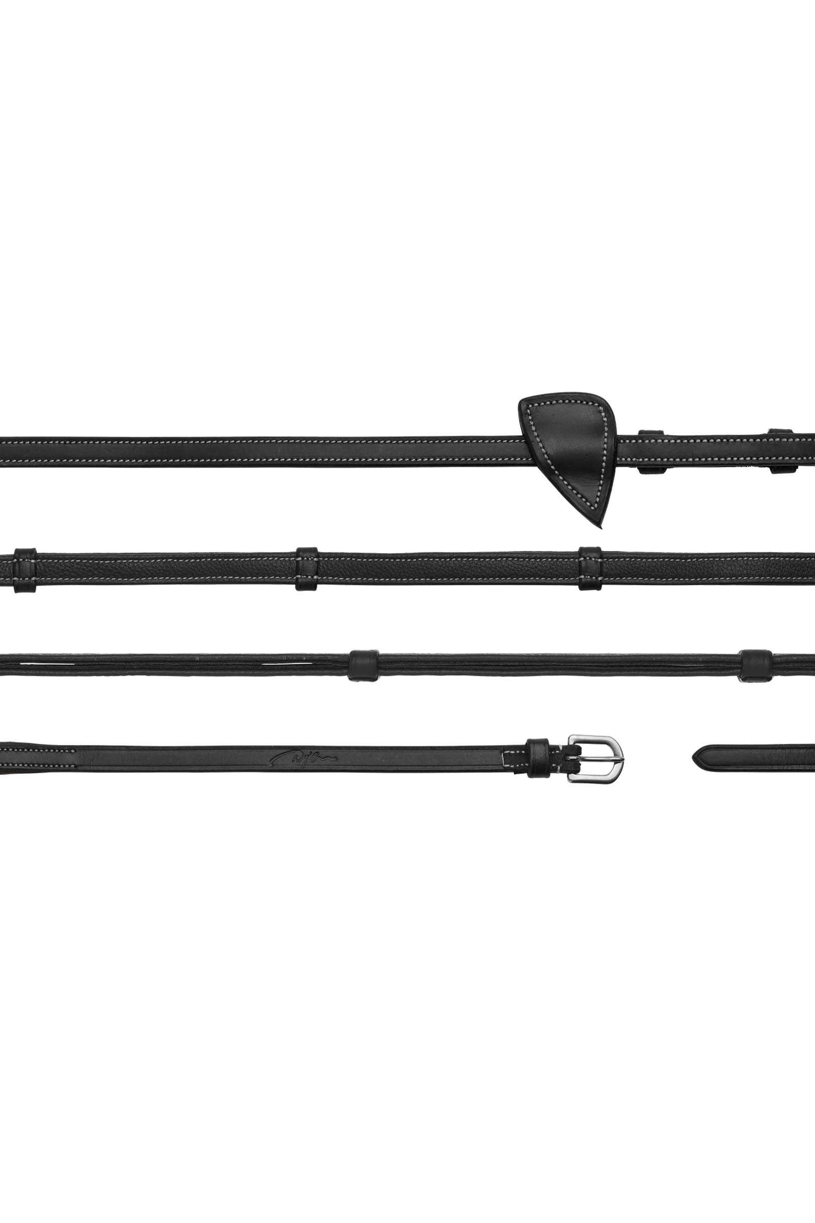 Dy'on Working redini in cuoio con fermate in cuoio 13 mm  