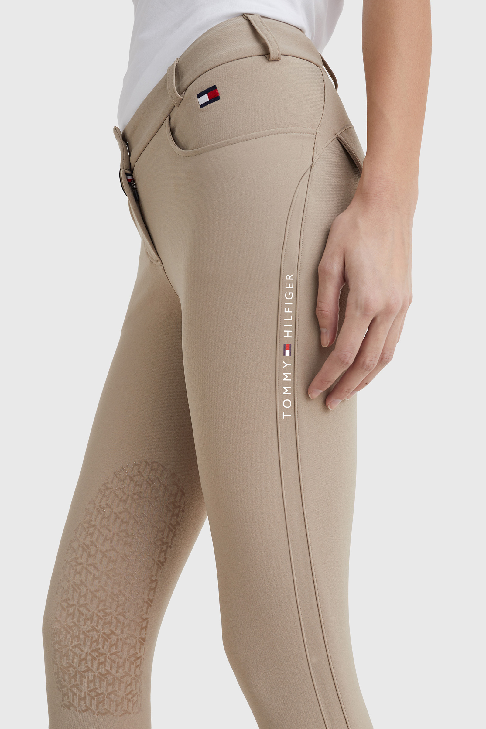 Pantaloni da equitazione Tommy Hilfiger Equestrian Classic da donna