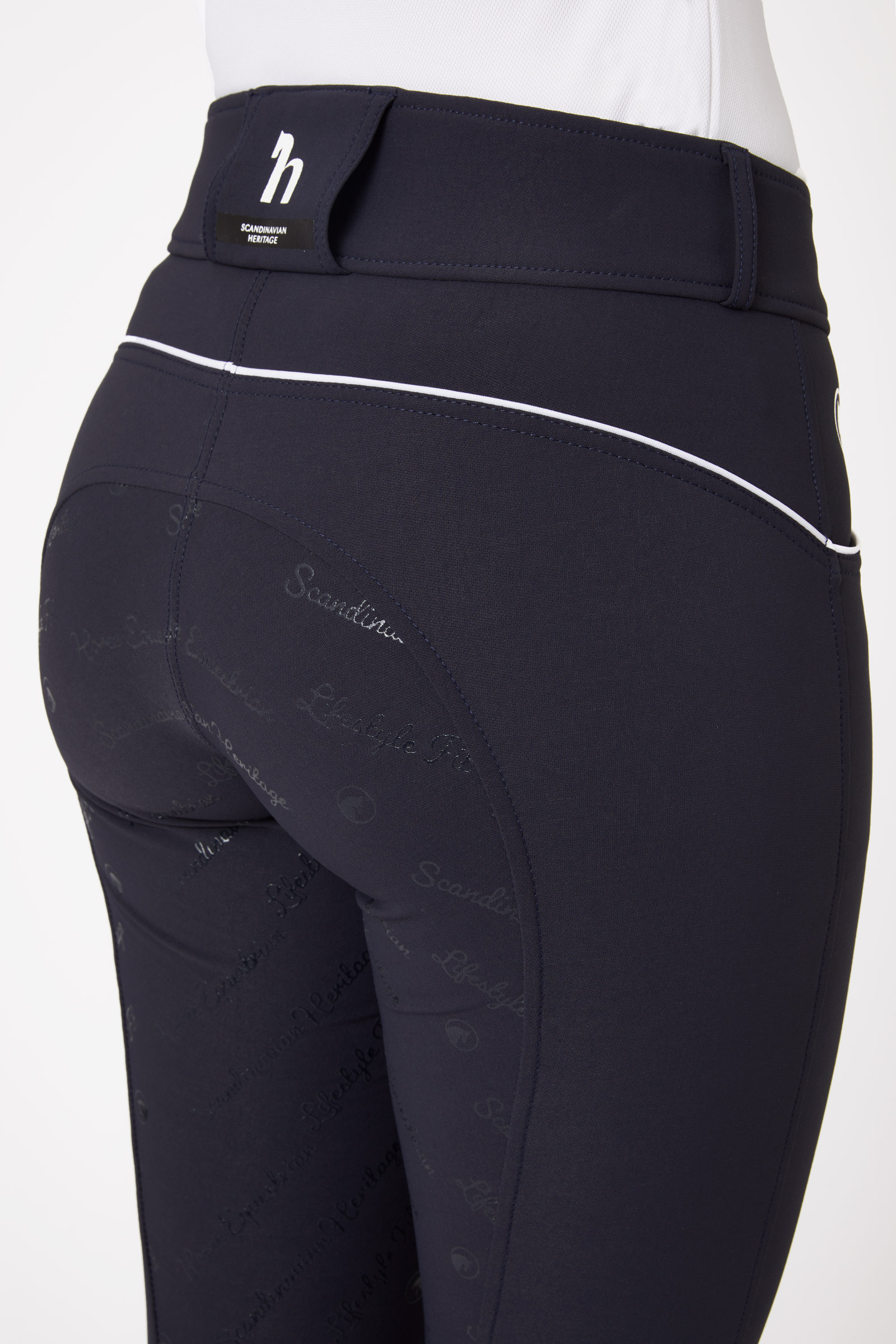 Horze Nordic Performance pantaloni da equitazione donna con full seat in silicone, UPF 50+