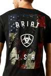 Ariat Faded Bull t-shirt da uomo