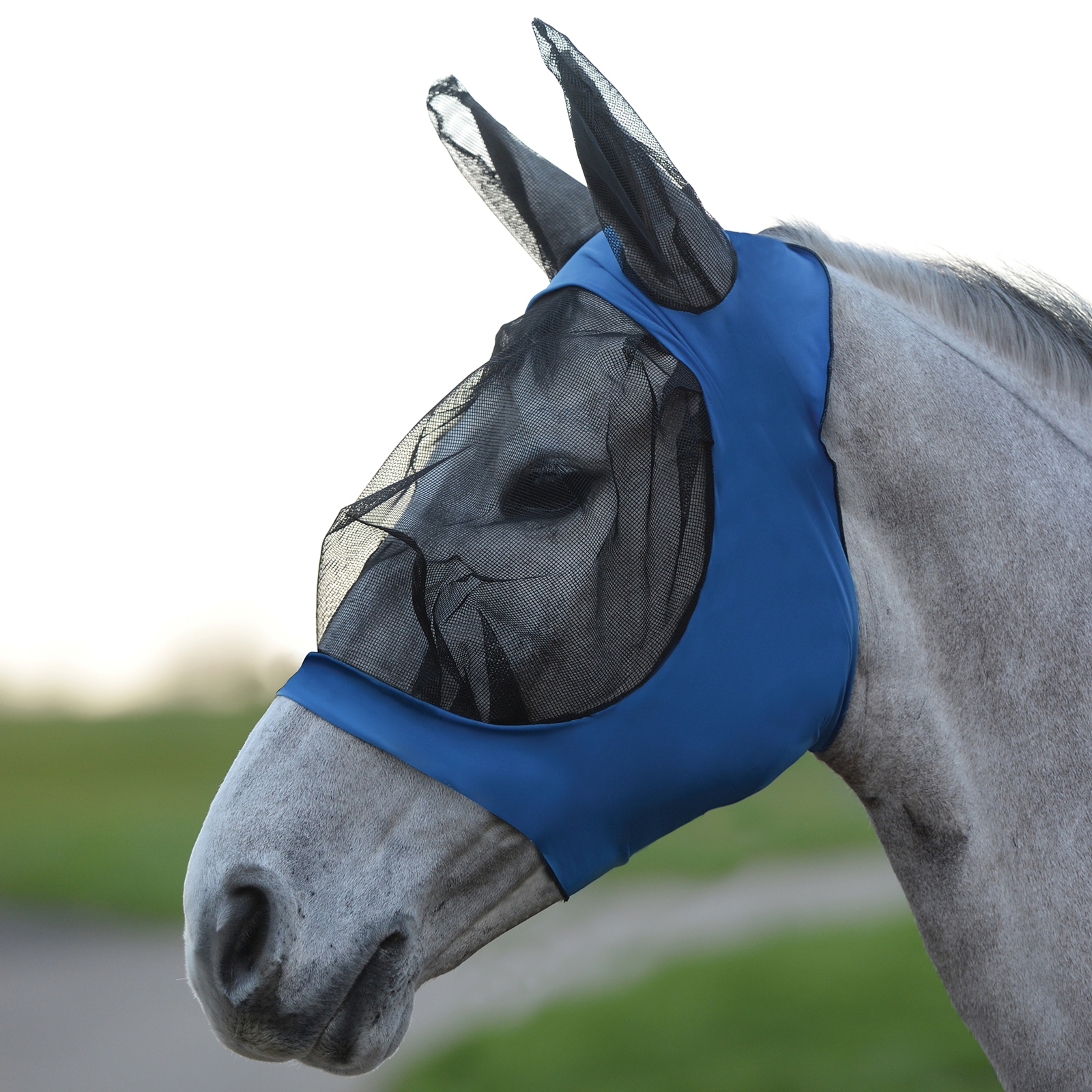 Weatherbeeta Stretch Eye Saver Maschera con cuffiette