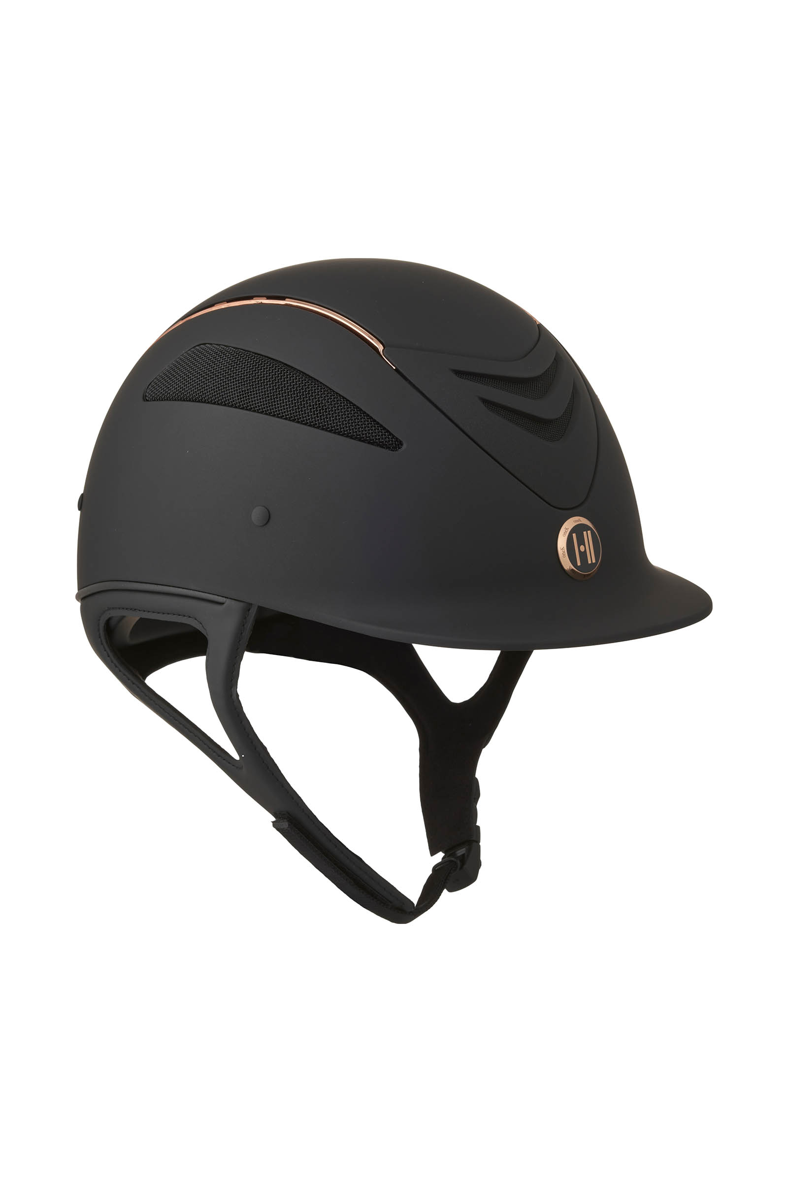 OneK Defender Pro Matt Rosegold Pipe Casco da equitazione