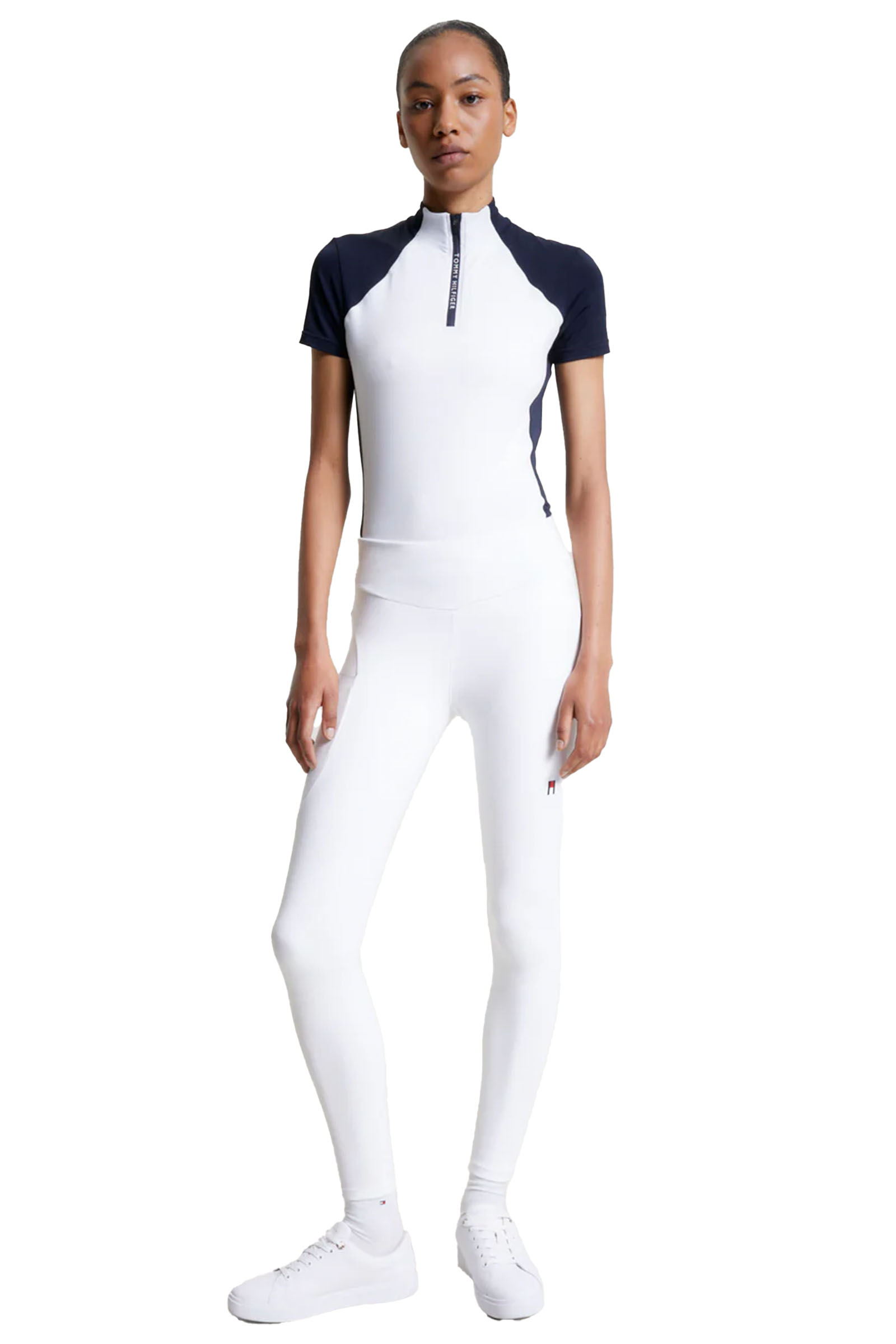Tommy Hilfiger Equestrian Elmira Leggings con Grip Integrale Tutto l'Anno