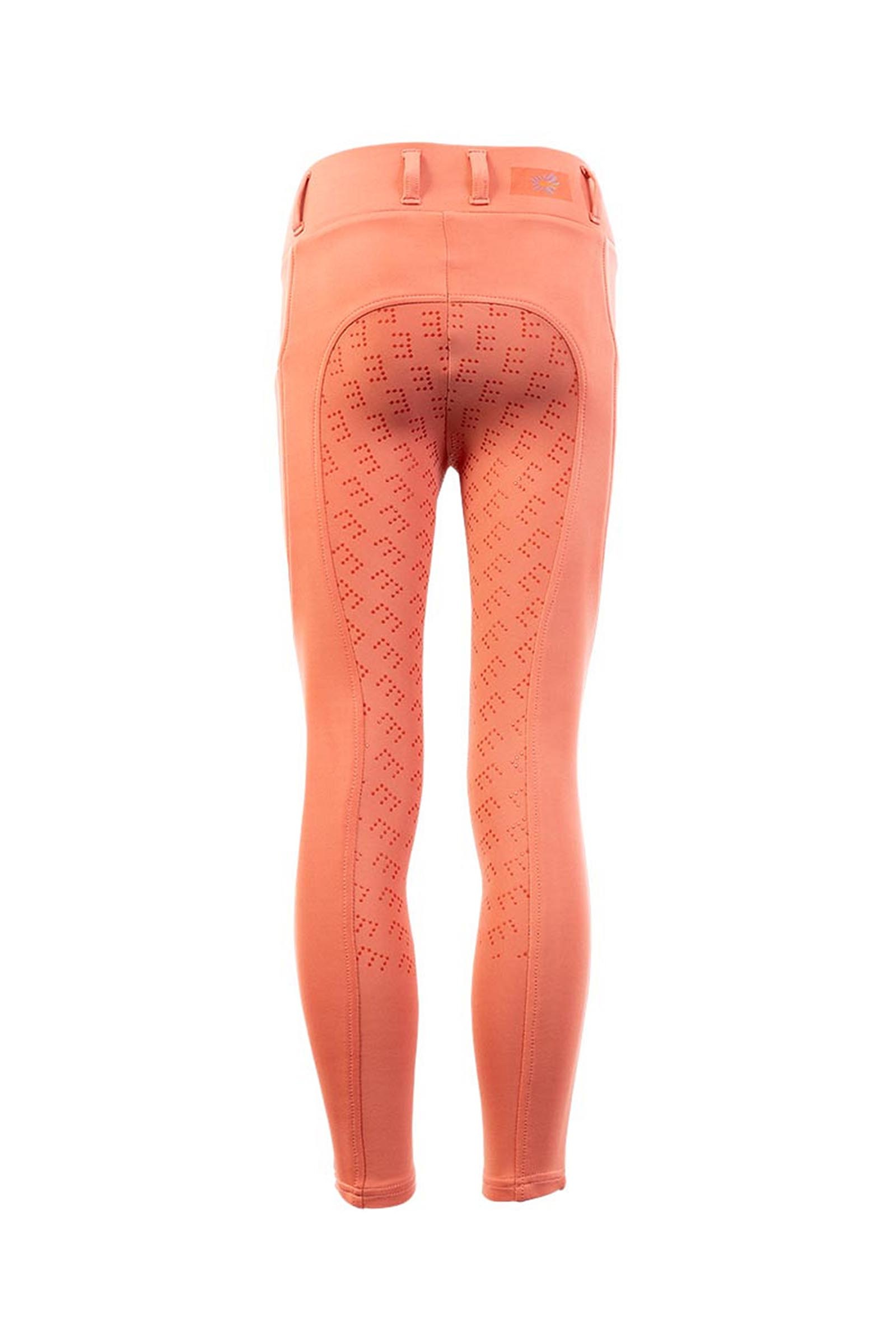 Peach Blossom BR Mini Kids riding treggings con seduta in silicone