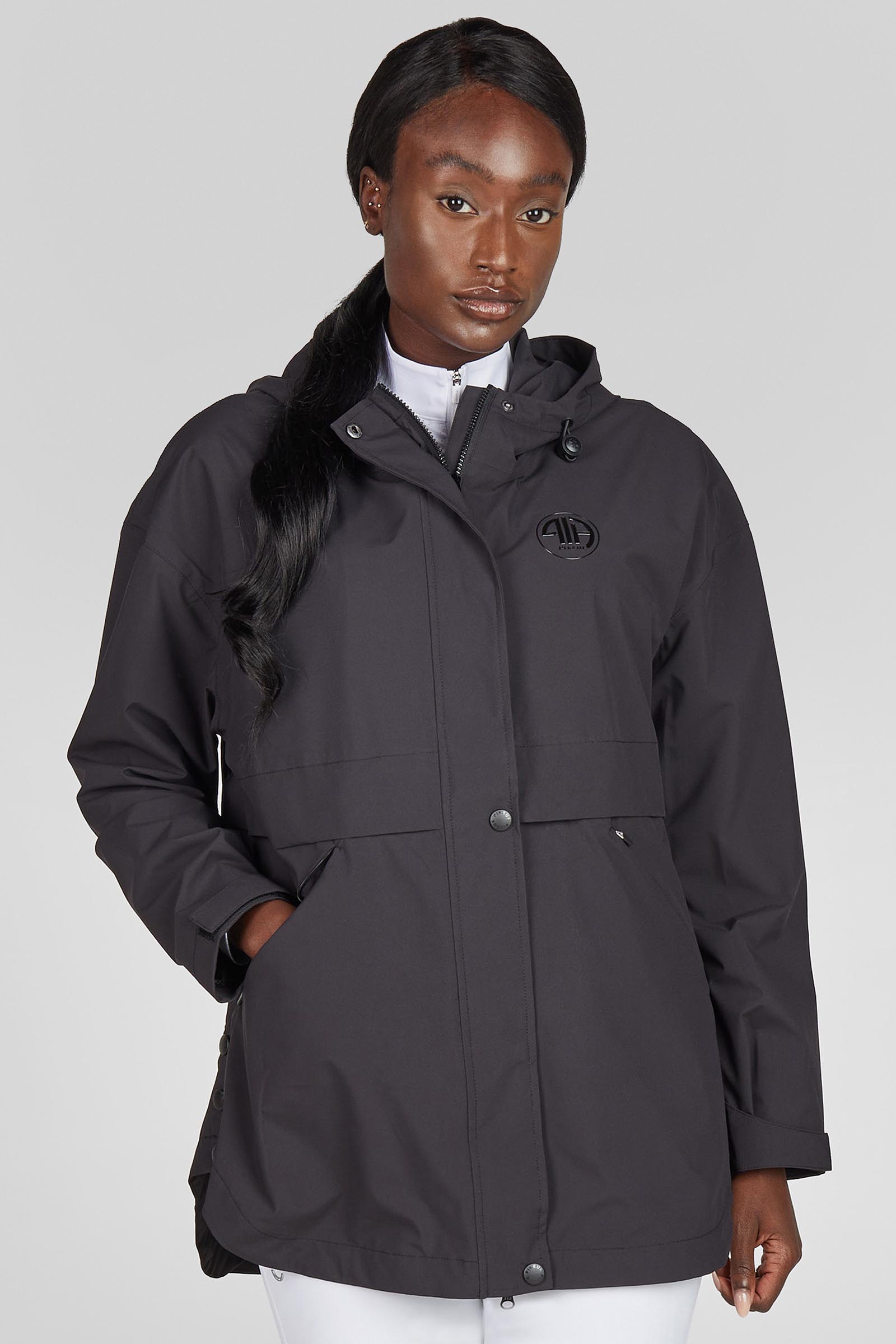 Pikeur poncho antipioggia donna con zip