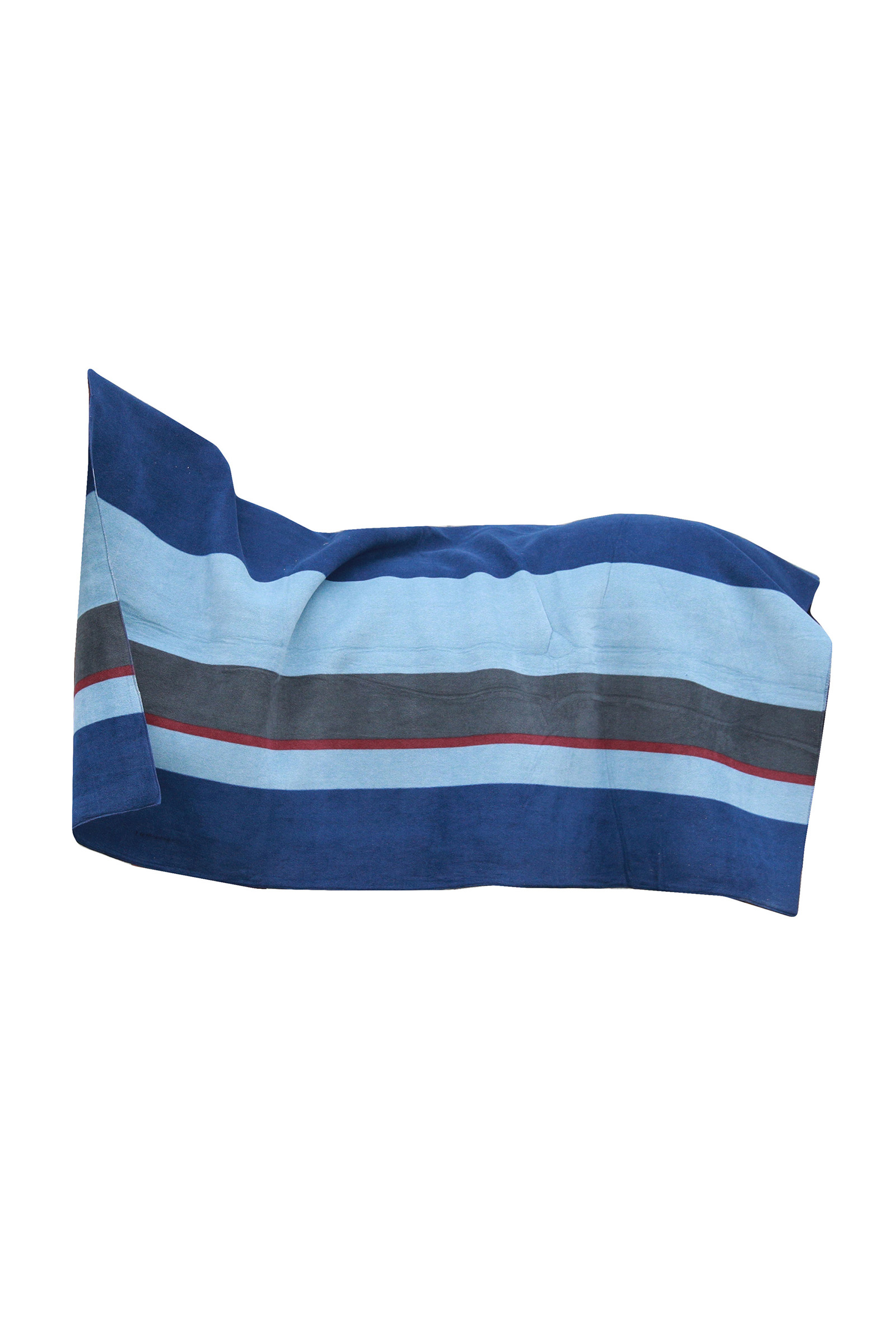 Navy/Grey Kentucky Horsewear Coperta in pile pesante