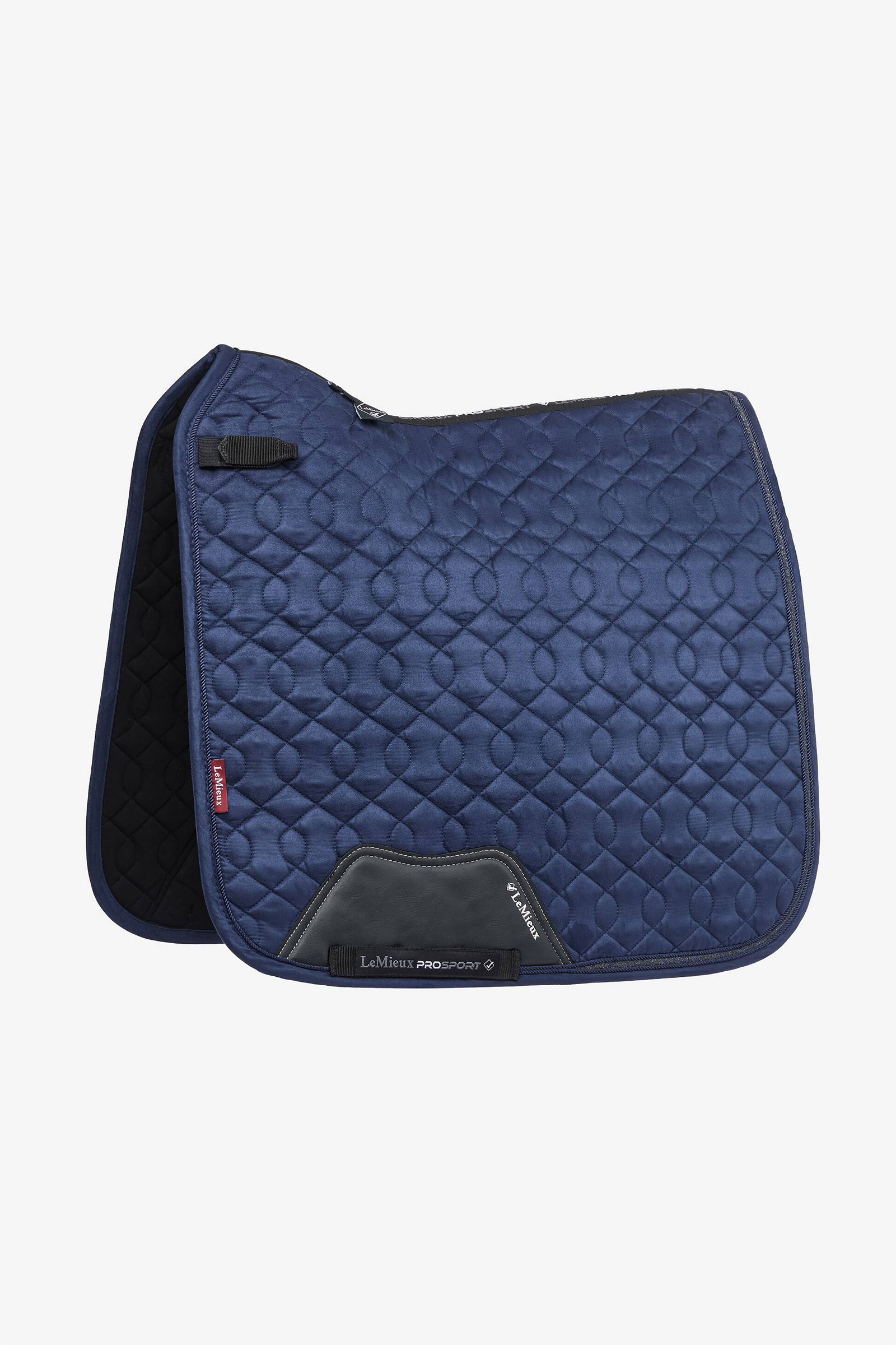 Navy LeMieux Crystal Suede Sottosella da dressage