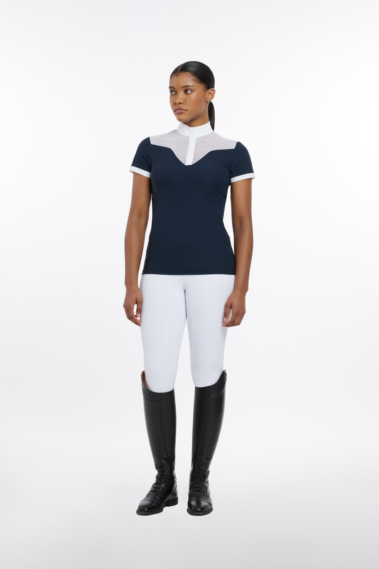 LeMieux Emily camicia da gara a maniche corte da donna