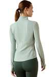 Ariat Baselayer SolVeil donna con zip 1/2