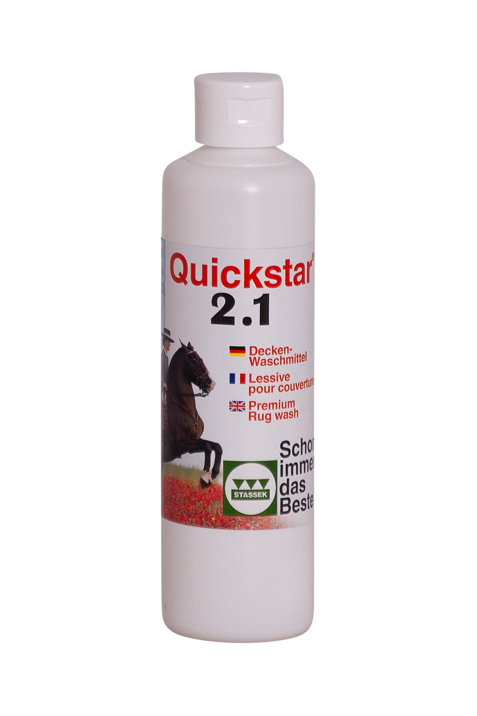 Stassek Quickstar 2.1 Detergente Premium per Tappeti e Sottosella, 250 ml