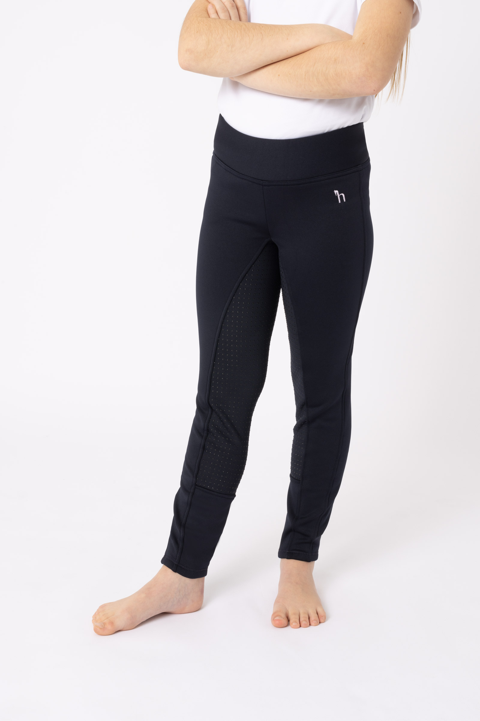 Horze Active Leggins invernale con silicone FS da bambini