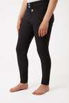 Horze Grand Prix pantaloni da equitazione bambino/a con full seat in silicone, UPF 50+
