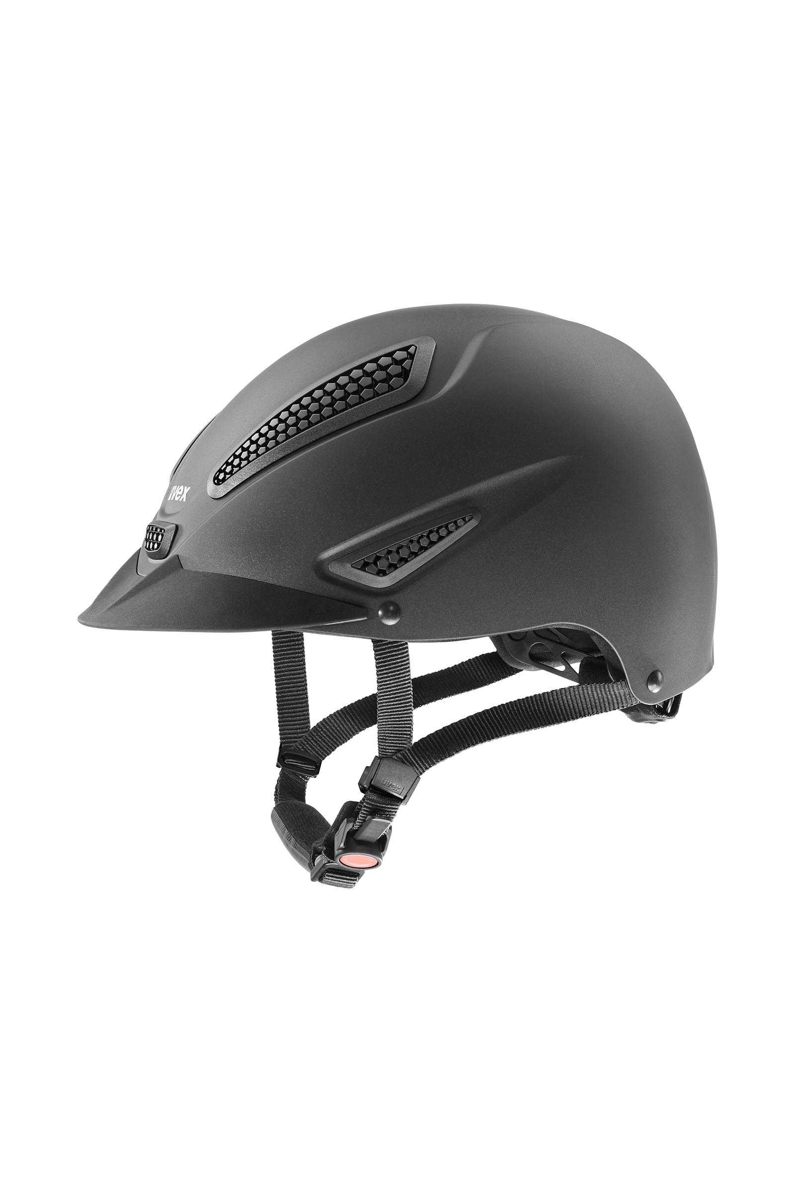 black mat Uvex Perfexxion III Casco da equitazione