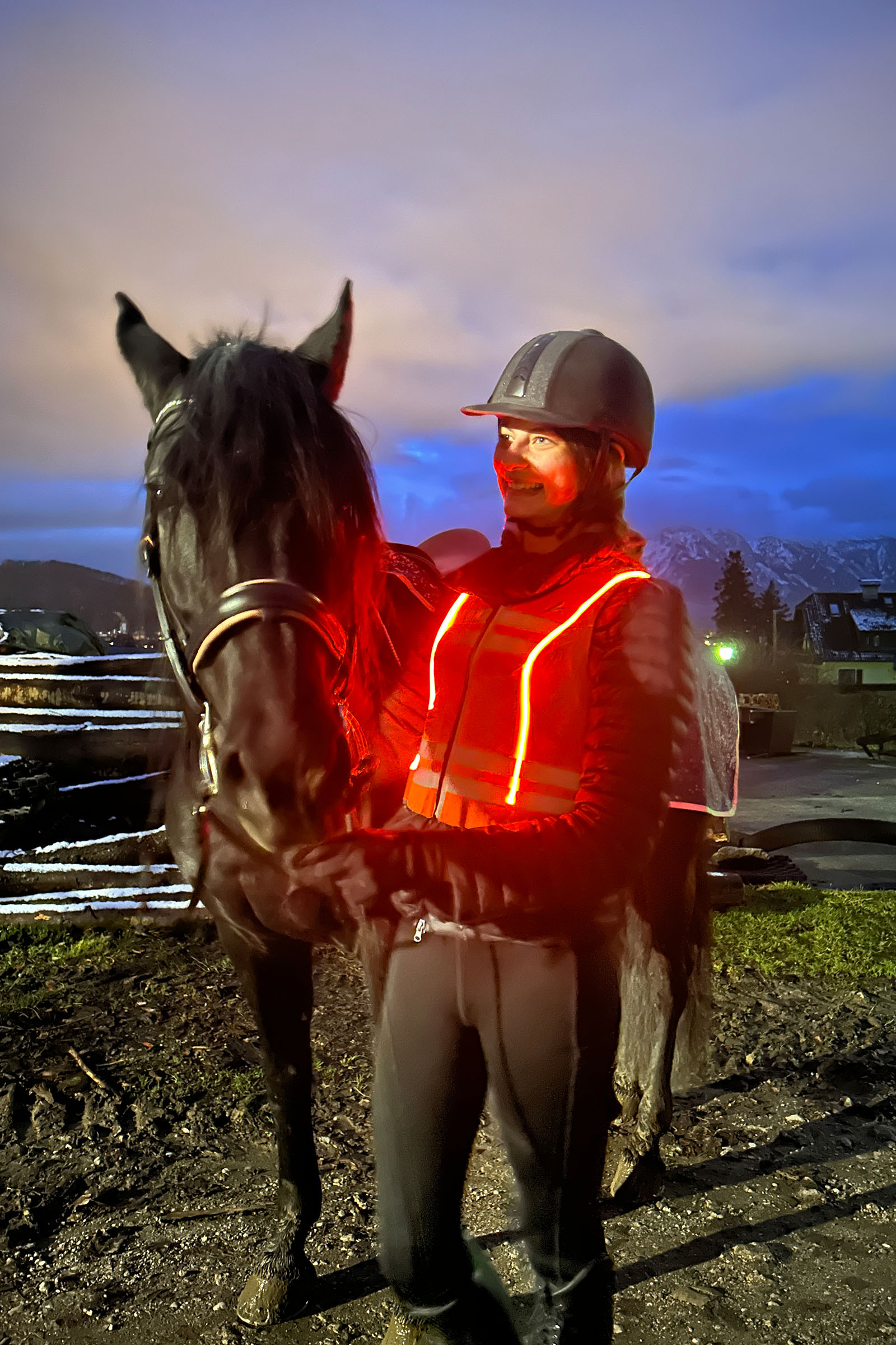 Komperdell Ballistic High Visibility FlexFit paraschiena, reversibile