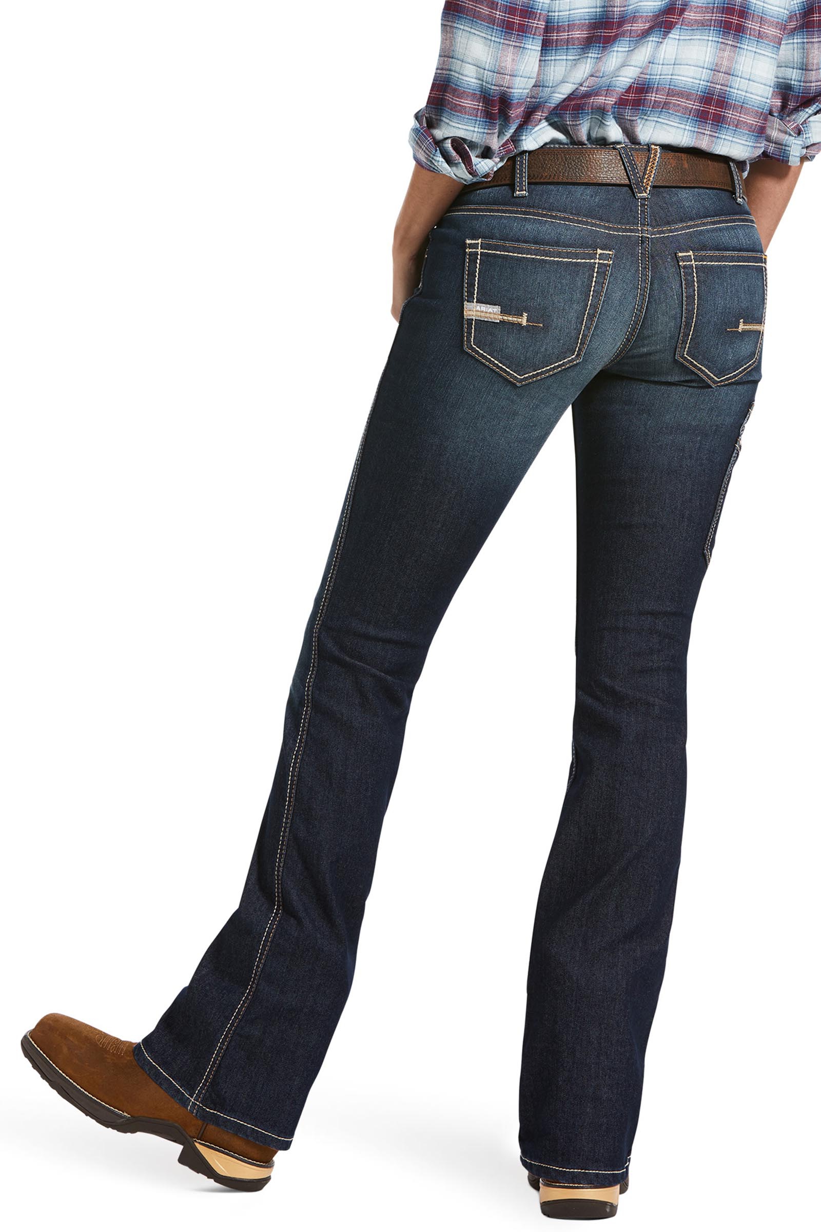 Ariat Jeans bootcut Rebar MR DuraStretch Riveter da donna  