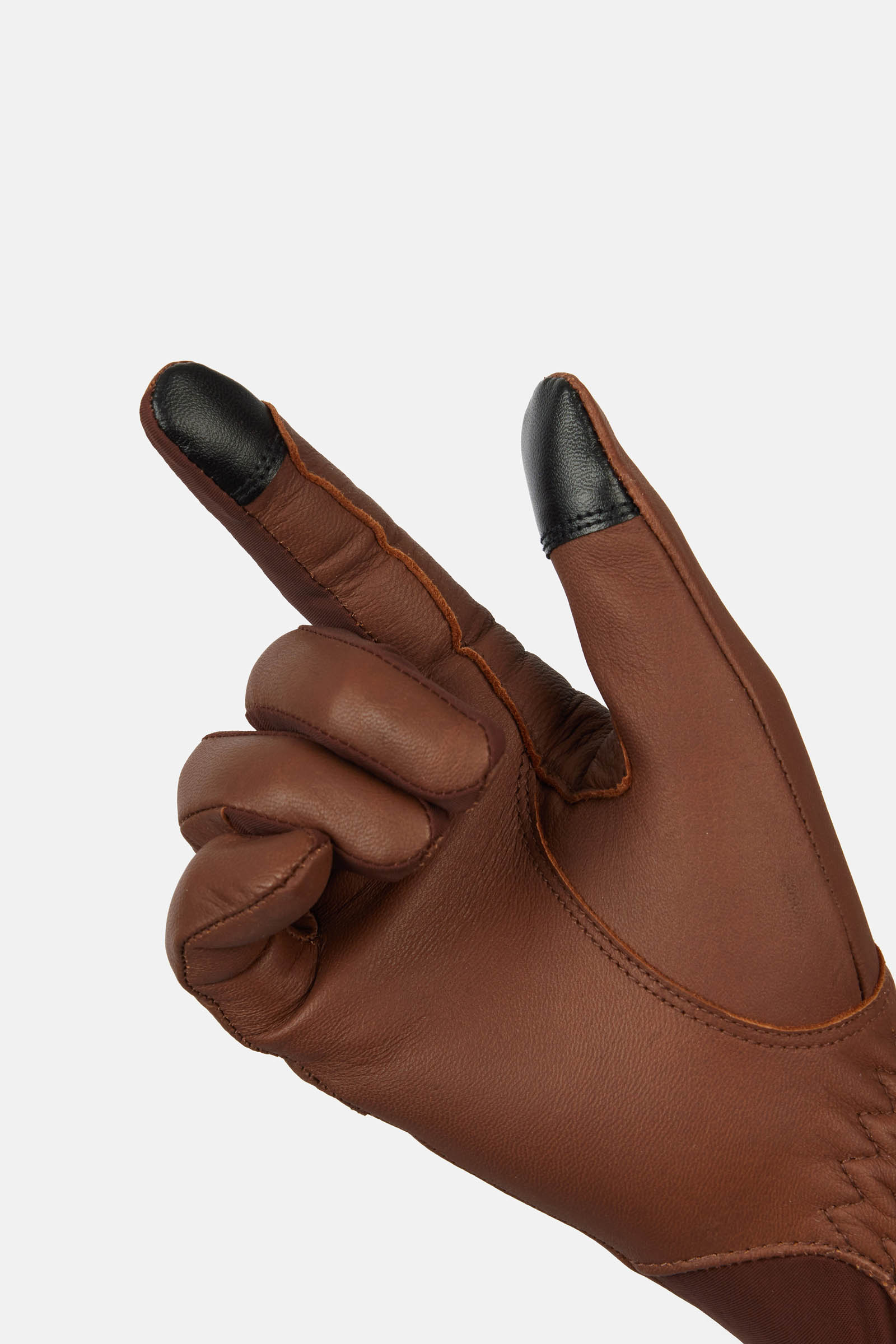 Horze Dakota guanti da equitazione western in pelle