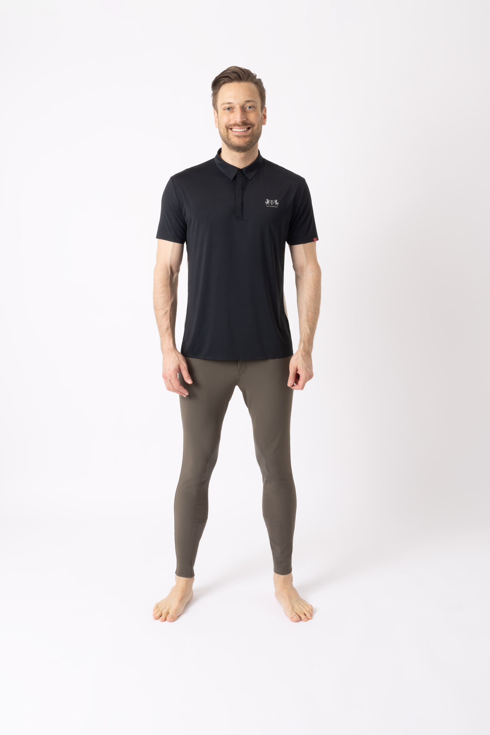 B Vertigo Aidan Polo senza cuciture da uomo