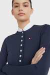 Tommy Hilfiger Equestrian - Camicia da donna a maniche lunghe