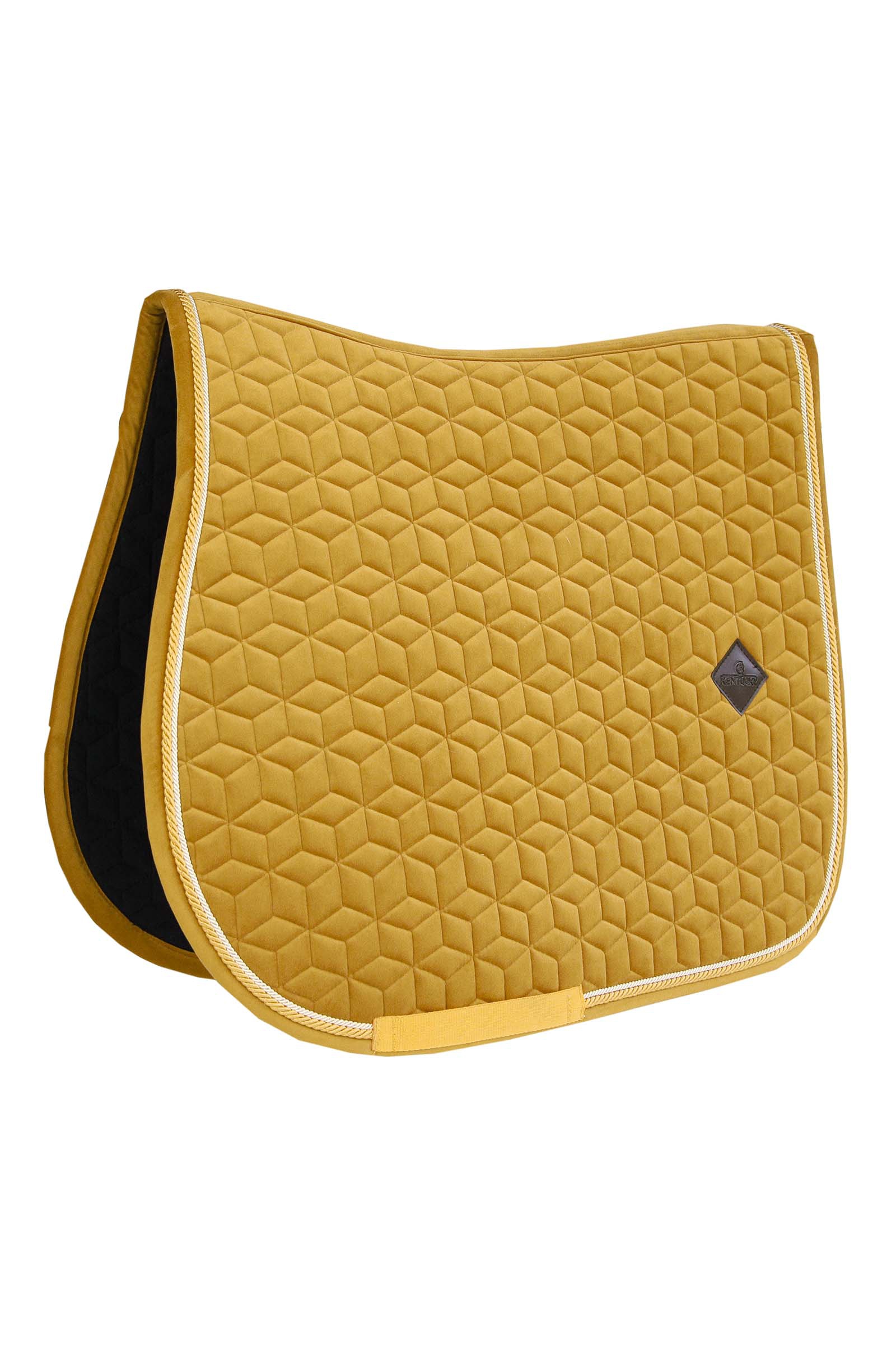 Maize Yellow Kentucky Horsewear Velvet Sottosella da salto 