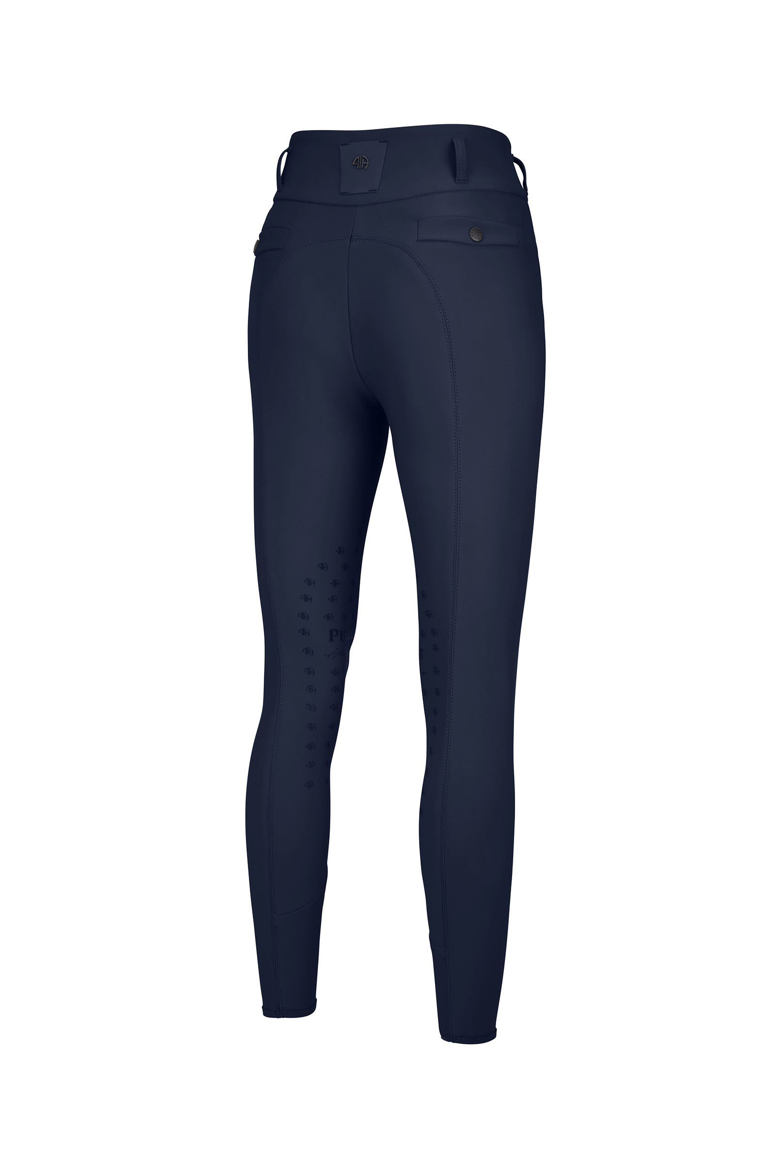 Nightblue Pikeur Linn Vita Alta Sd Pantaloni da Equitazione con Grip al Ginocchio