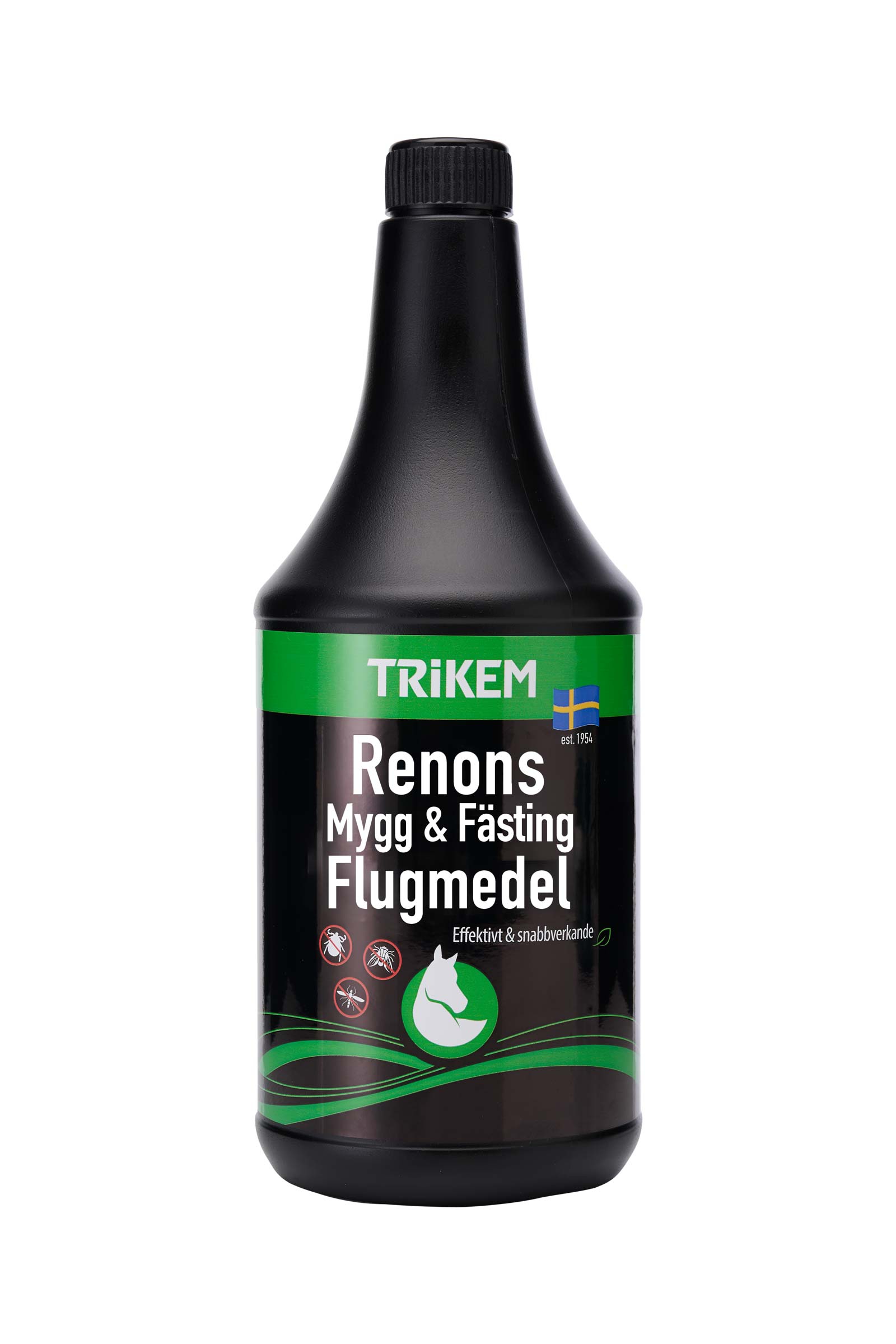 Trikem Renons Repellente per zanzare e zecche, 1000 ml