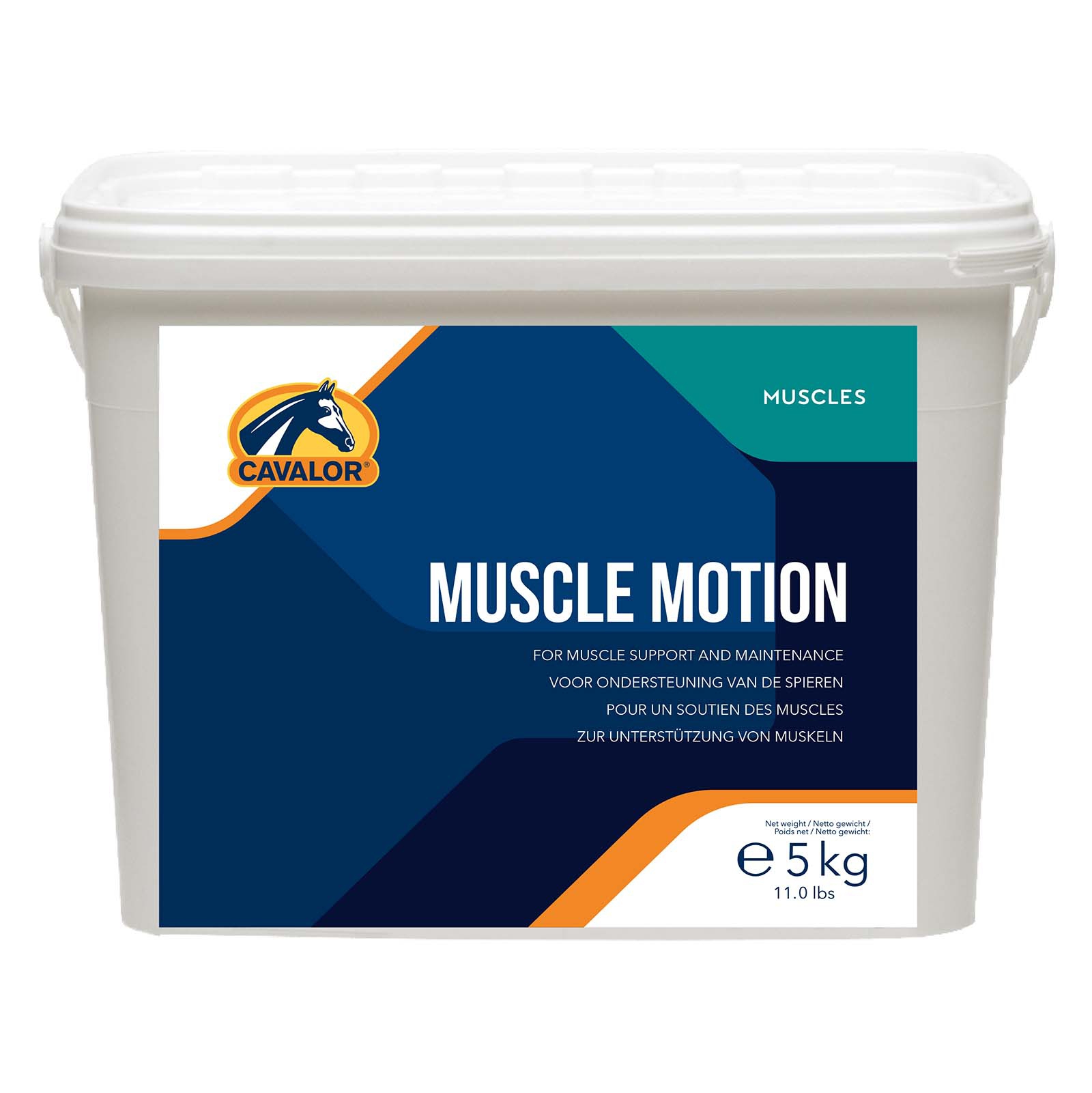 Cavalor Muscle Motion Polvere per muscoli, 5 kg