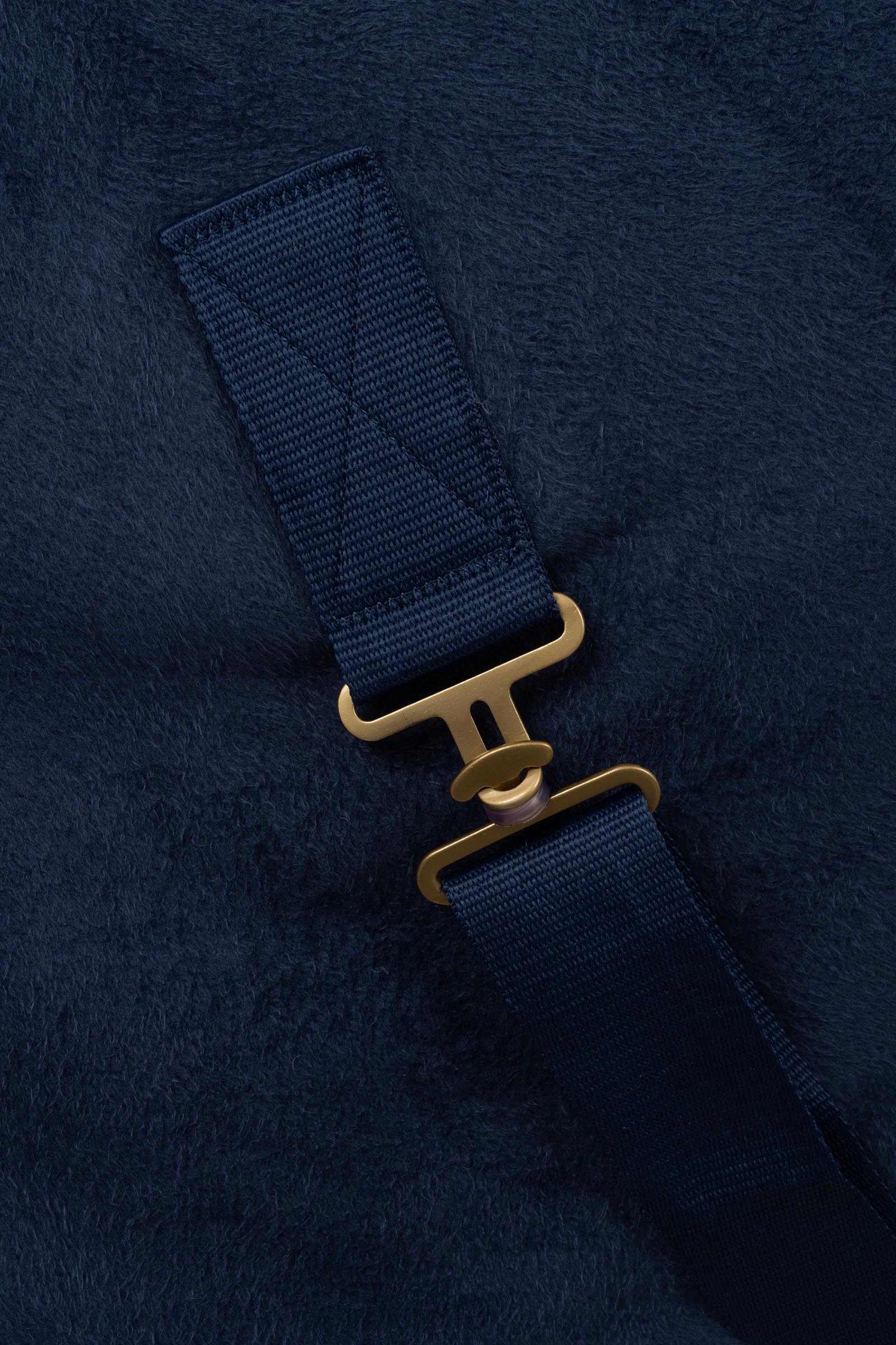 Horze Lincoln Coperta in pile con collo in pelliccia