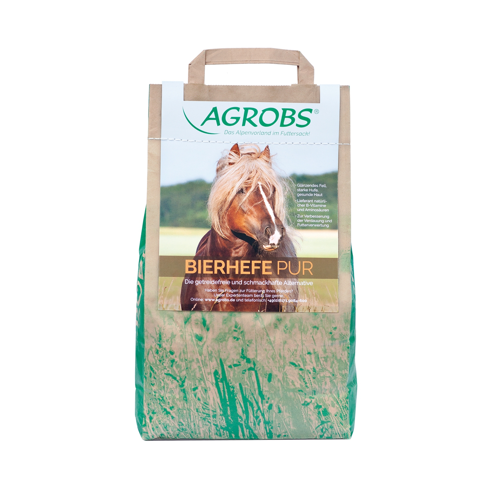Agrobs Pure lievito di birra sacchetto di ricarica 3 kg