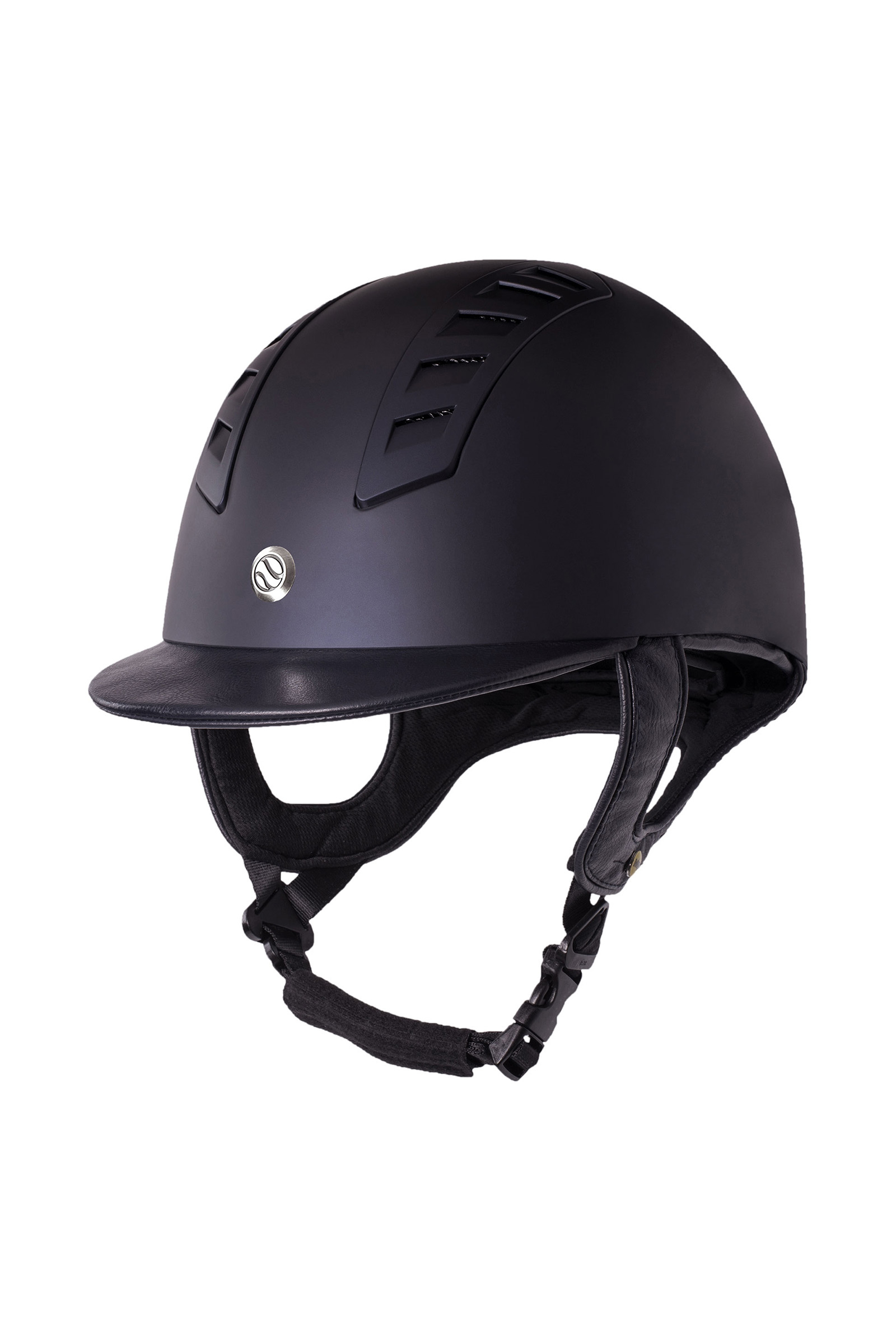 Back on Track EQ3 MIPS Casco da equitazione con superficie liscia