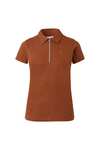 Horze polo a maniche corte Amy da donna in cotone elasticizzato