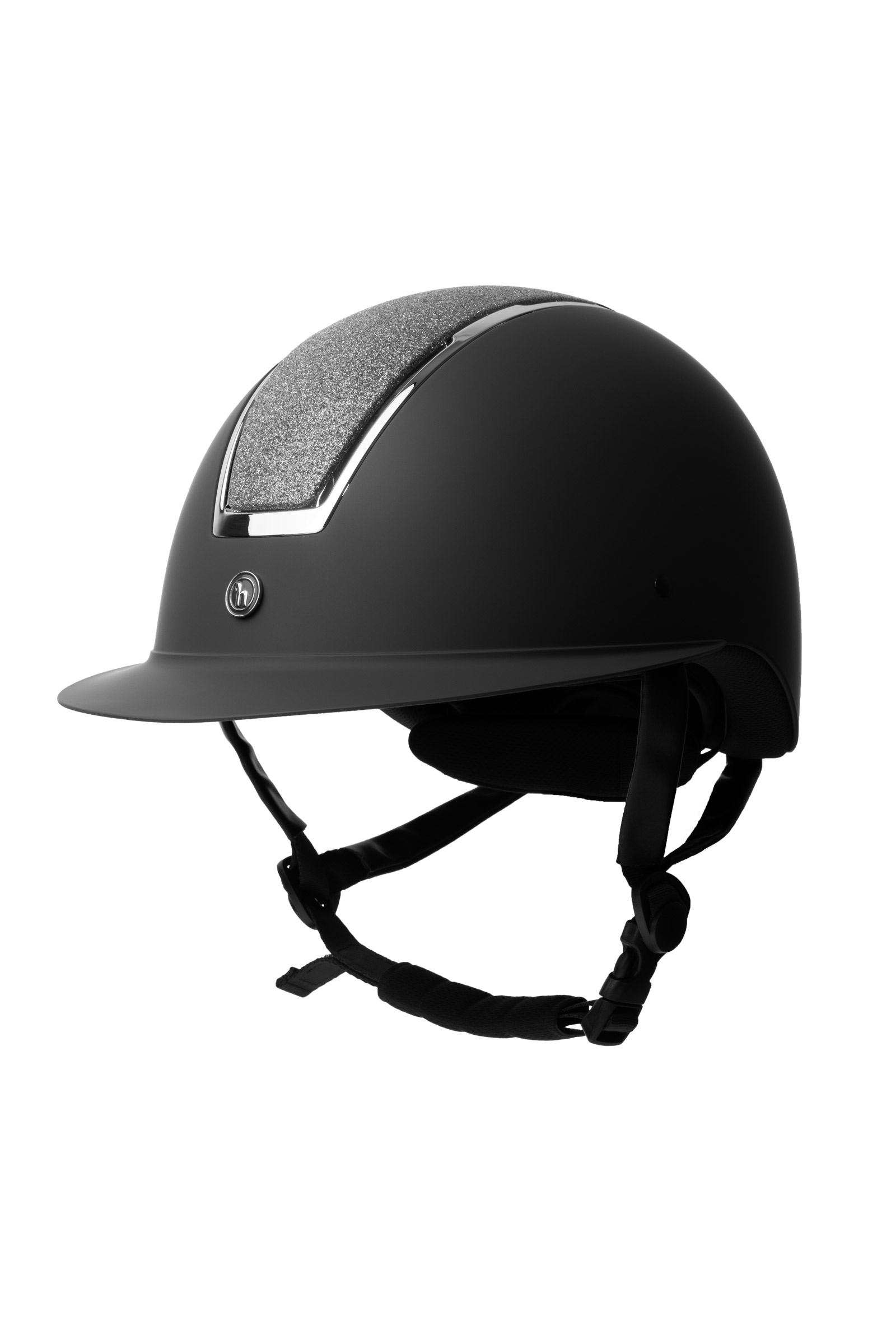 Horze Monarch II Casco da equitazione in glitter metallizzato