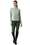Ariat Baselayer SolVeil donna con zip 1/2