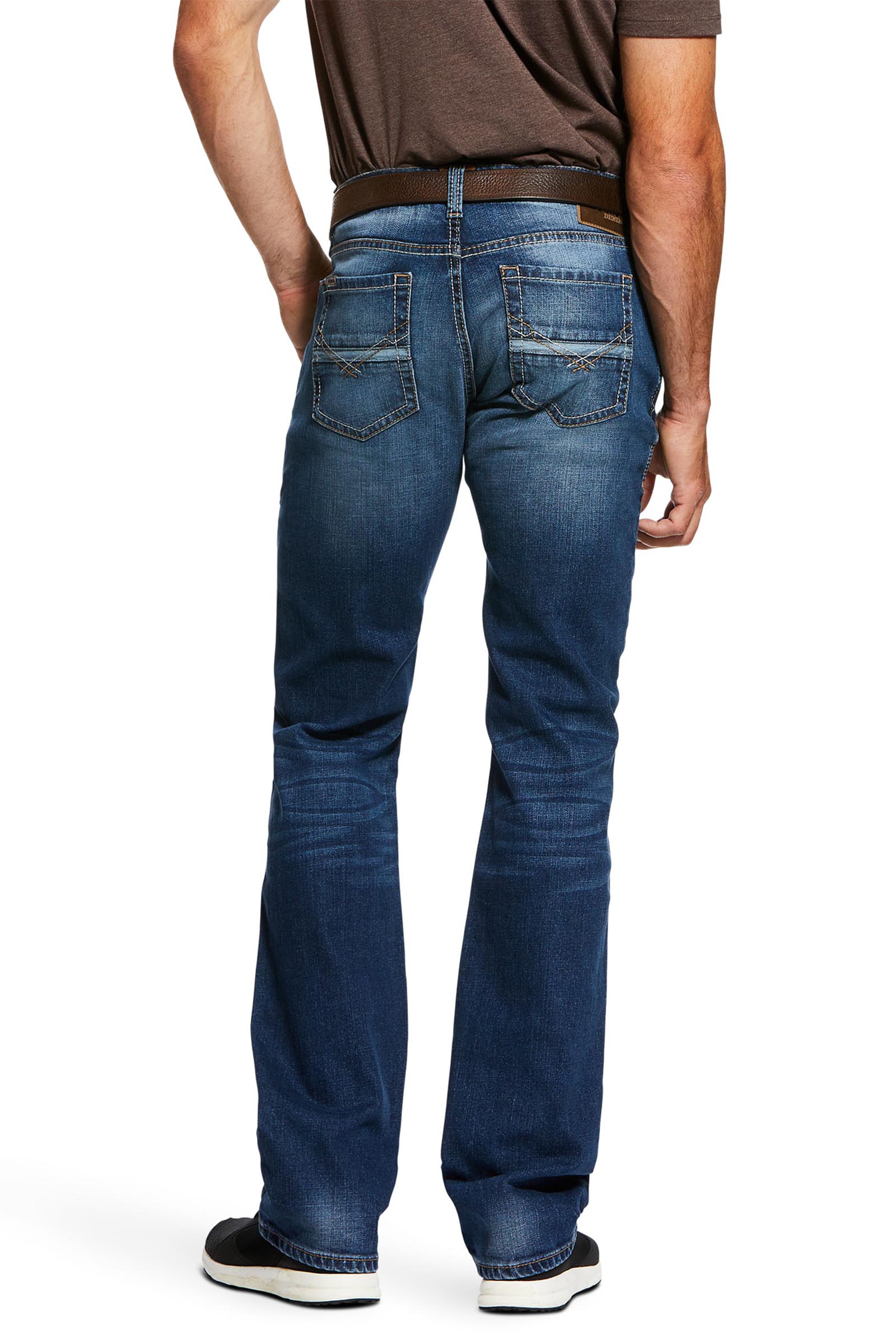 Ariat Nassau M7 Rocker Jeans uomo a gamba dritta