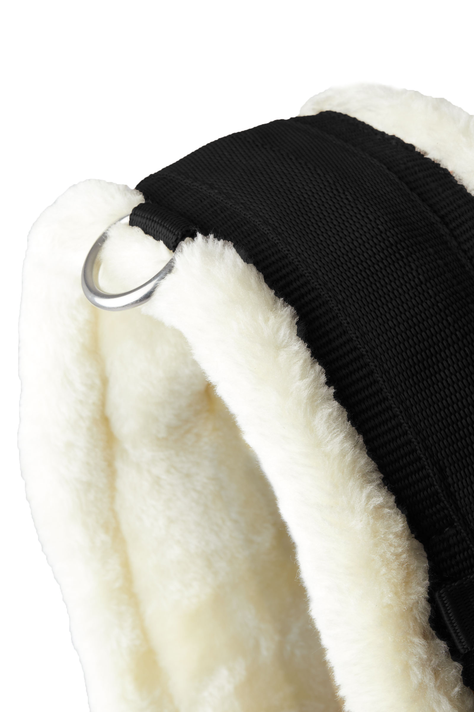 Horze Kyiv Sottopancia lungo in neoprene con pelliccia ecologica inamovibile