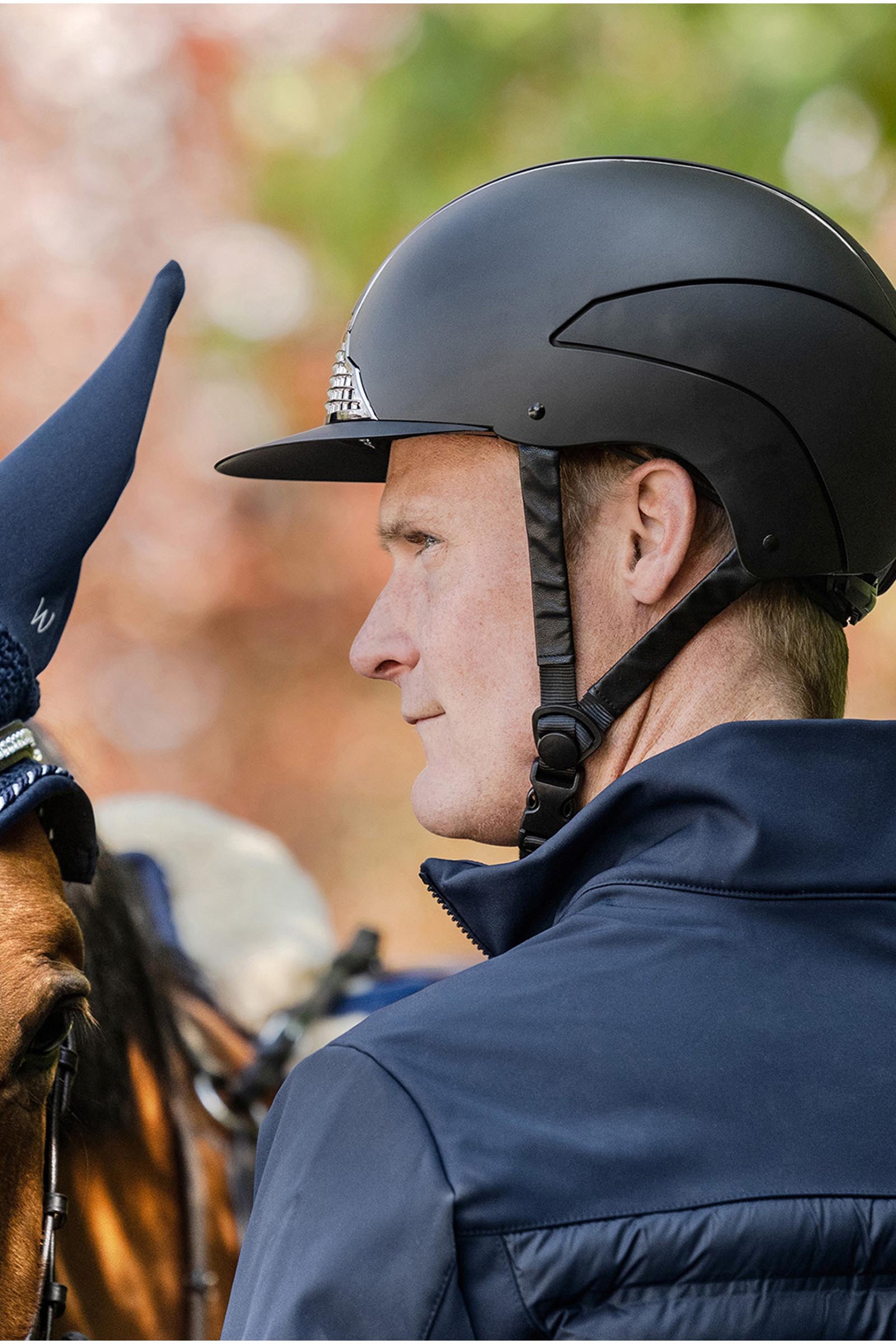 SWING H24 Chrome casco da equitazione