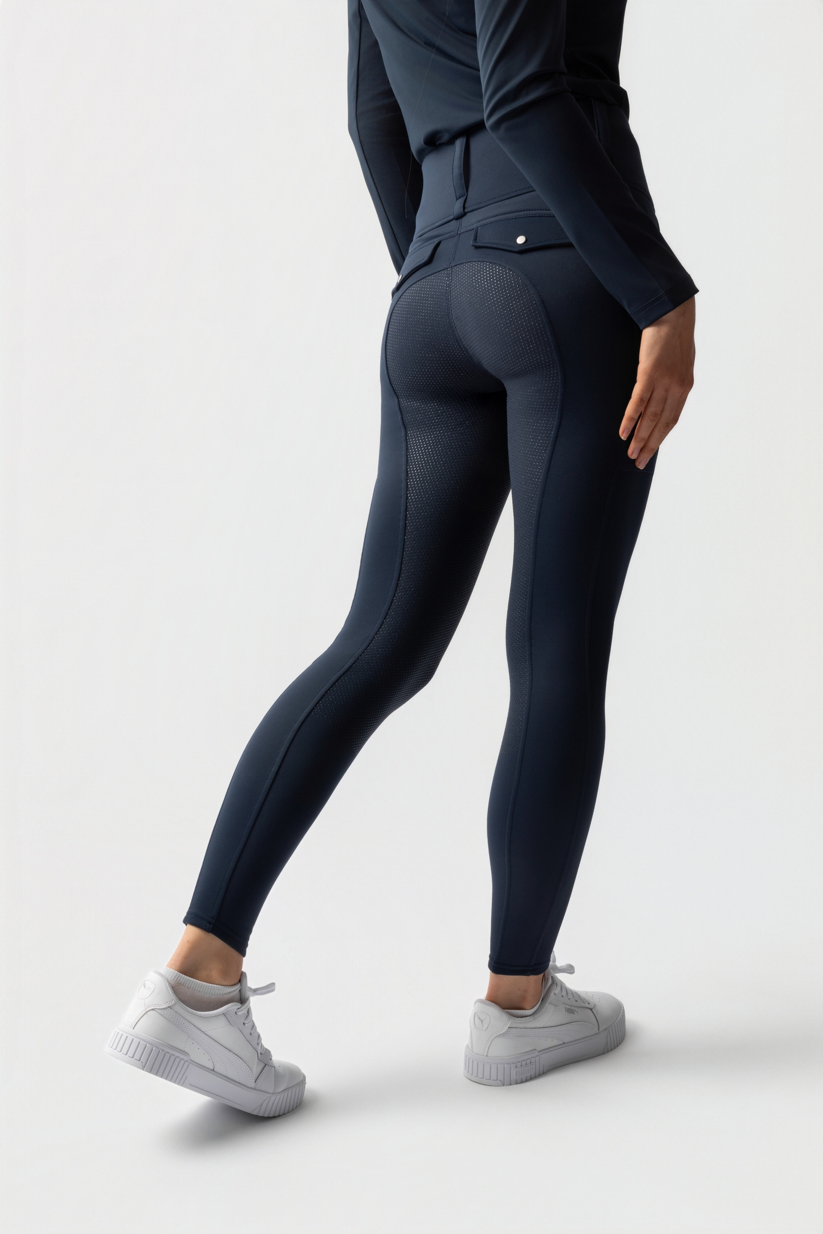 Horze Anya pantaloni equitazione thermo hybrid donna full grip