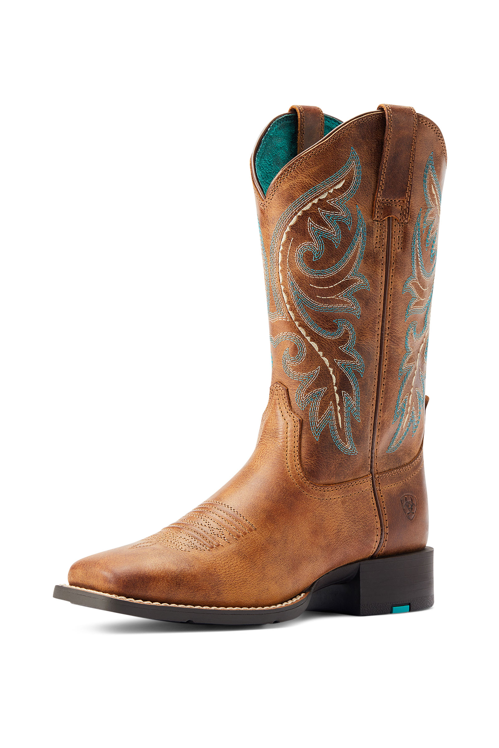 Ariat Round Up stivali western da donna con cerniera posteriore