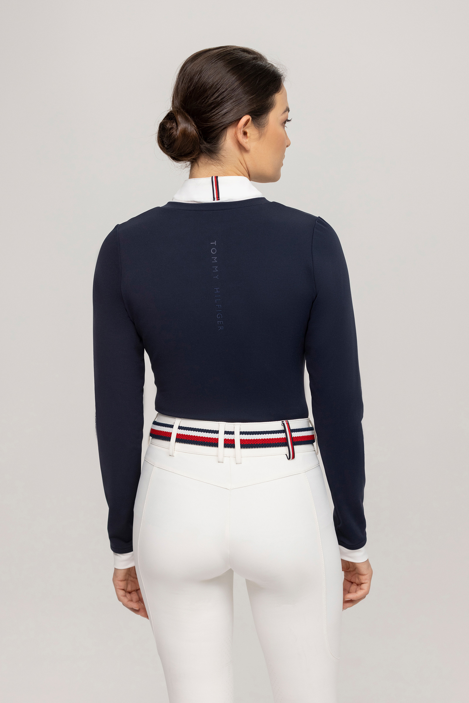 Tommy Hilfiger Equestrian Montana camicia da concorso donna 2-in-1