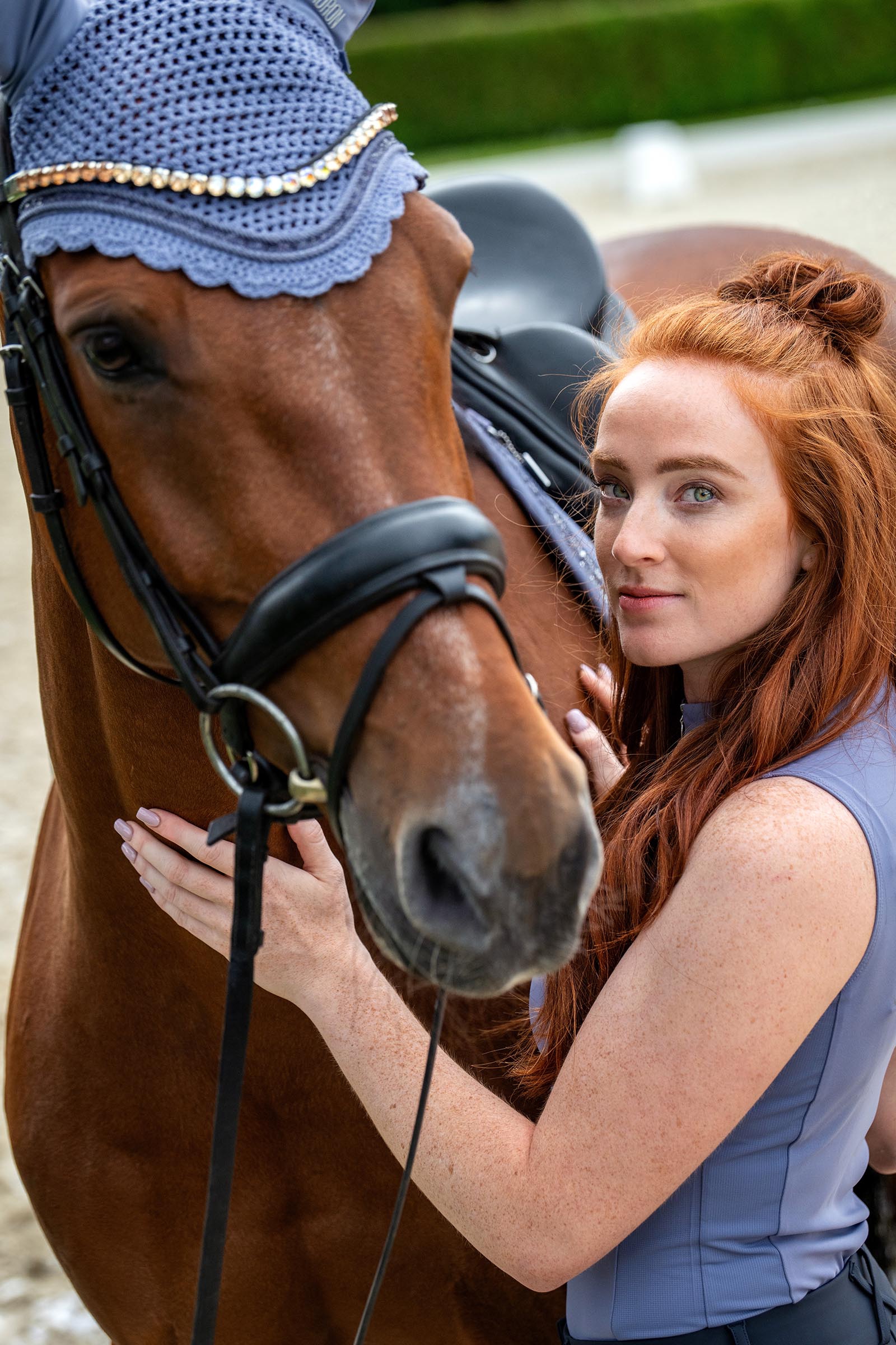 Eskadron Classic Sport SS26 Cuffia antimosche Jewel