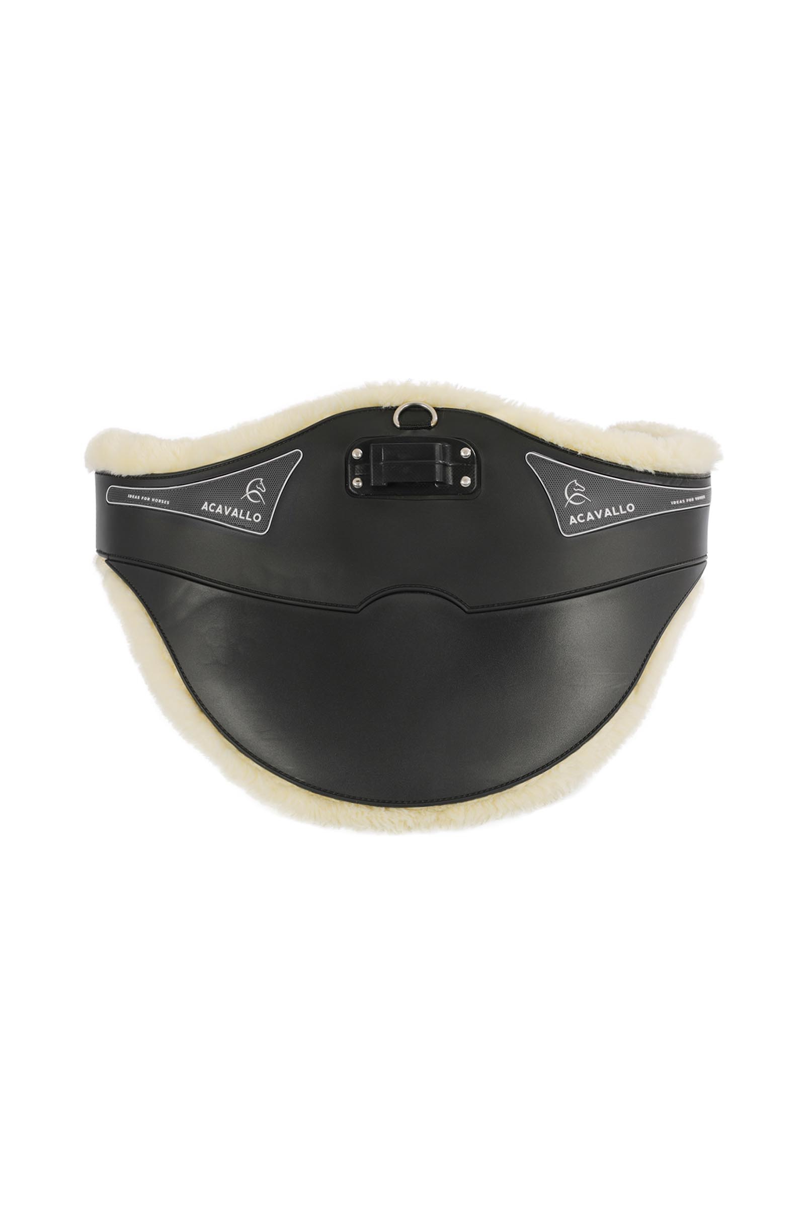 Acavallo sottopancia paracolpi Classic in gel con finta pelliccia  