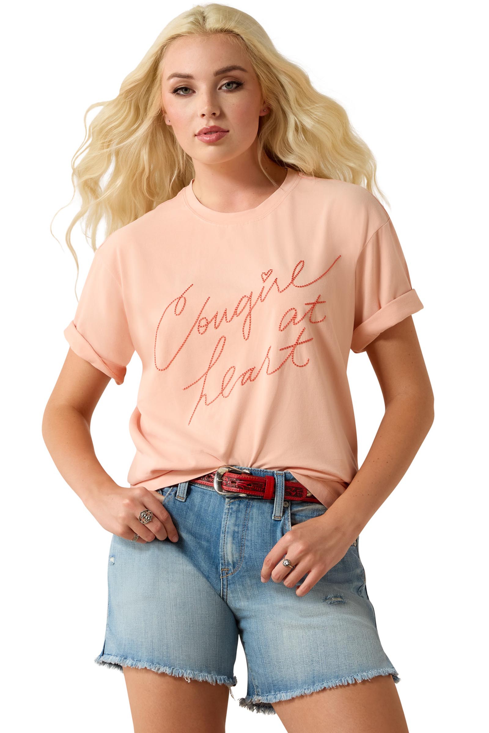 Ariat Donna Cowgirl at Heart t-shirt