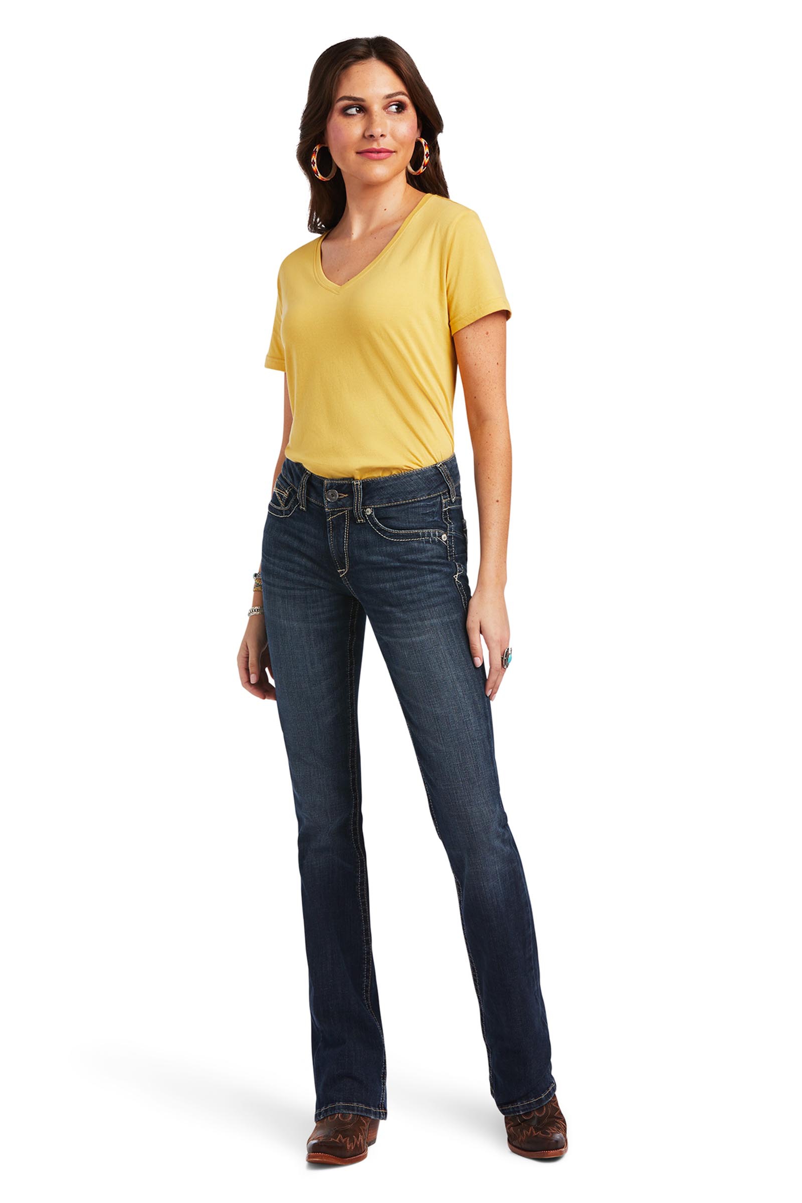 Ariat Jeans bootcut R.E.A.L. Perfect Rise Lexie da donna  