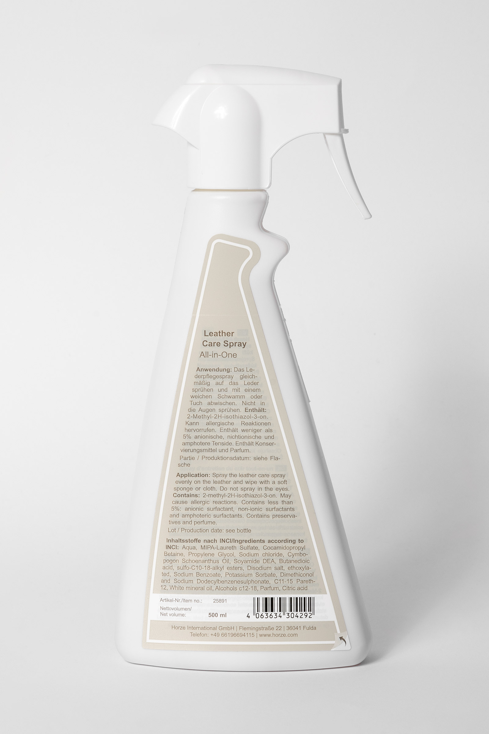 Horze Spray multiuso per la cura del cuoio, 500 ml