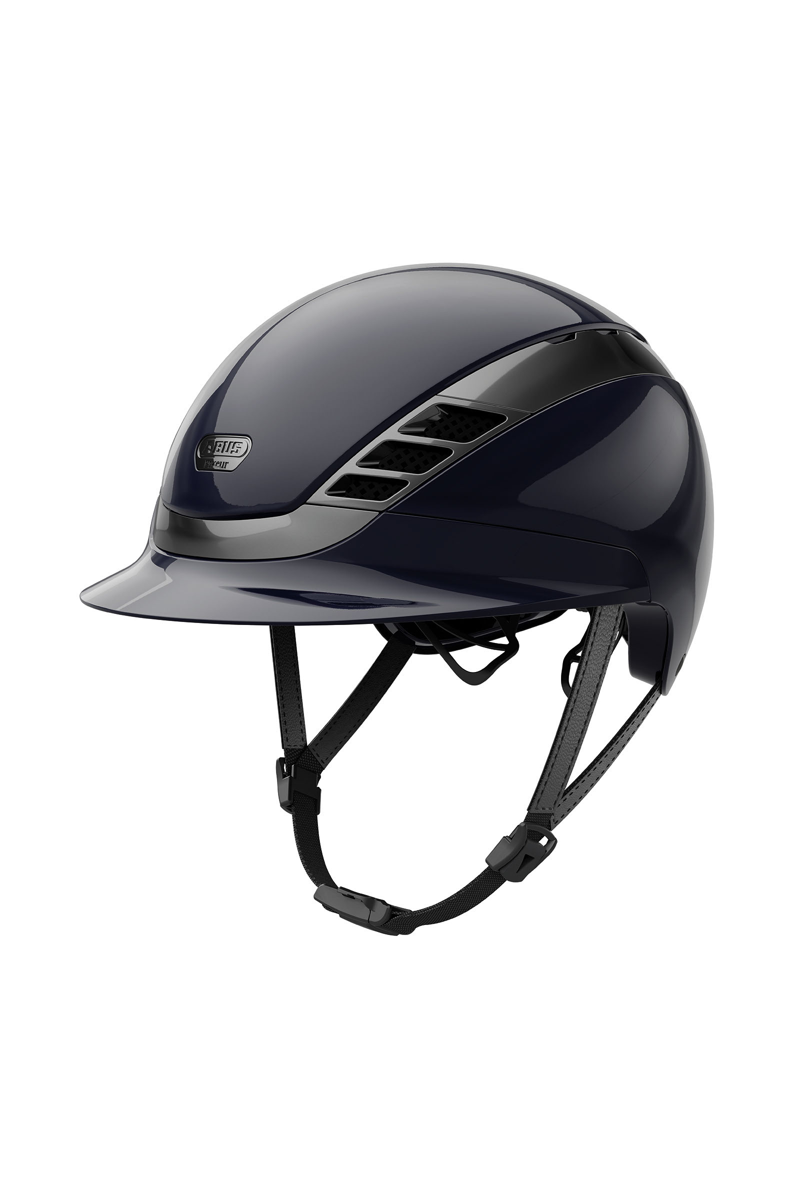 Abus Pikeur AirLuxe Chrome Casco da equitazione
