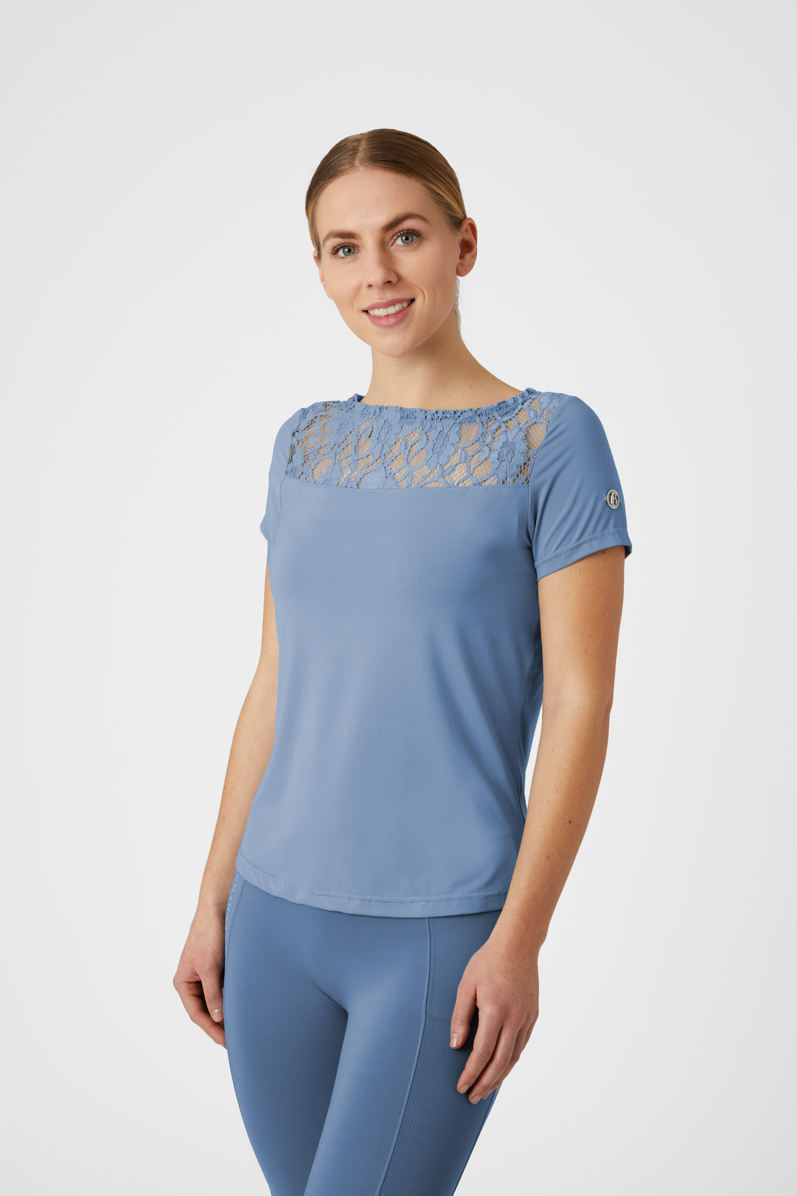B Vertigo Natalia T-shirt in pizzo da donna