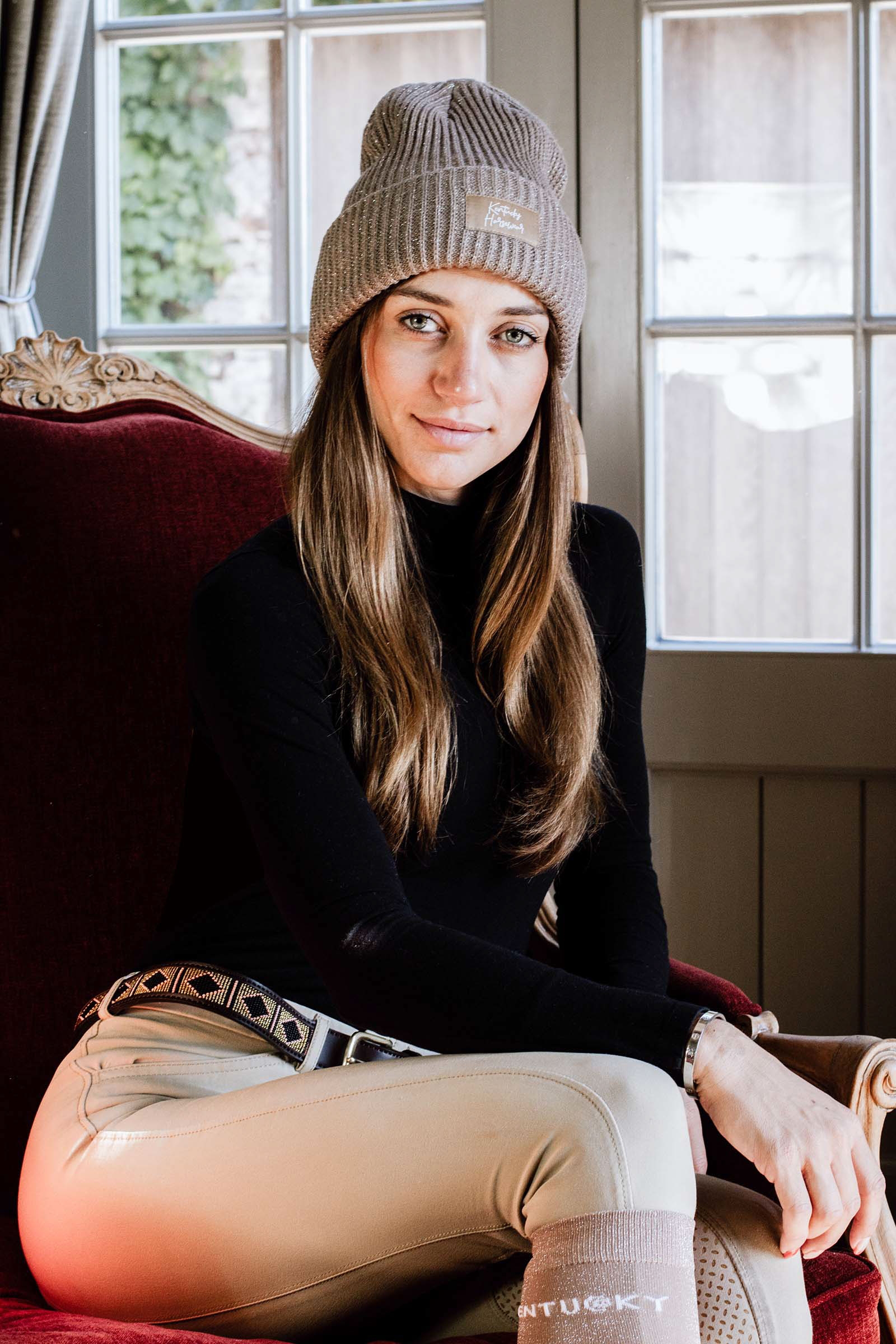 Kentucky Horsewear Berretto con glitter