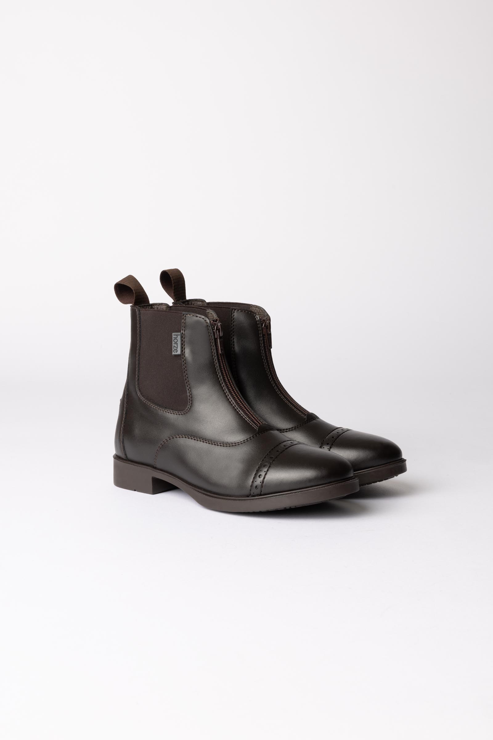 Horze Wexford Stivali Jodhpur con zip frontale da donna