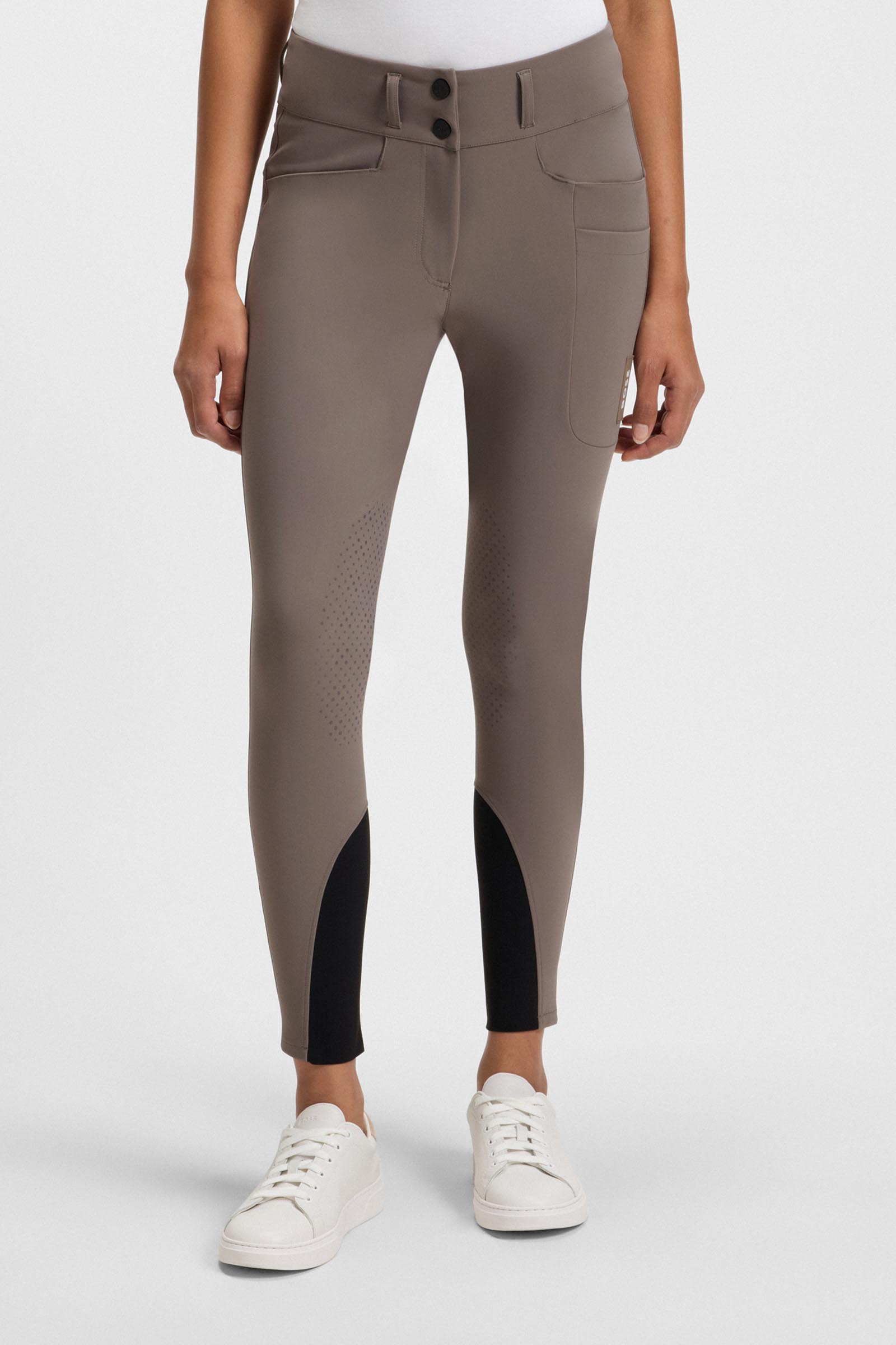 Boss Hannah pantaloni da equitazione donna High Waist knee grip Technical